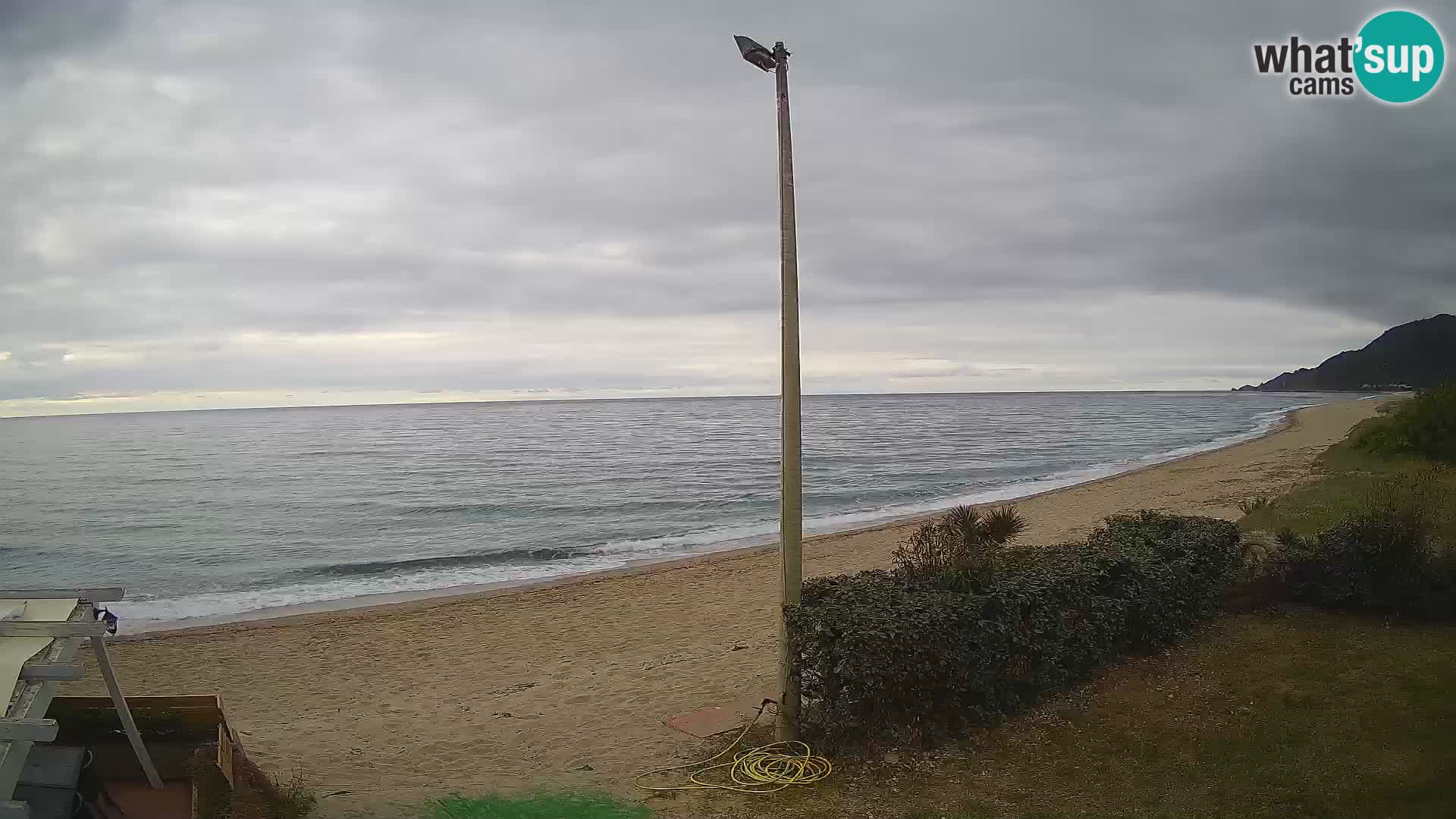 Camera en vivo playa Museddu – Ogliastra – Cerdeña – Italia