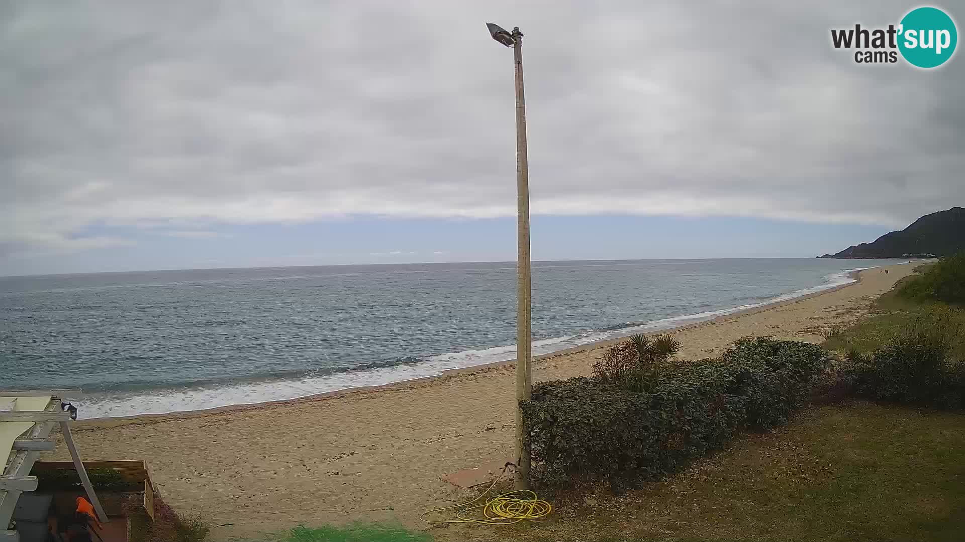Camera en vivo playa Museddu – Ogliastra – Cerdeña – Italia