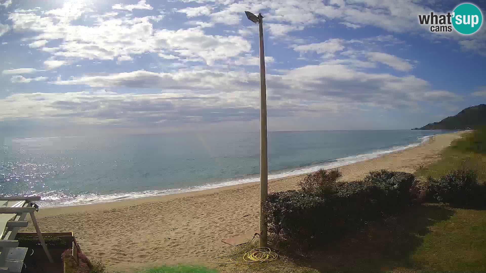 Camera en vivo playa Museddu – Ogliastra – Cerdeña – Italia