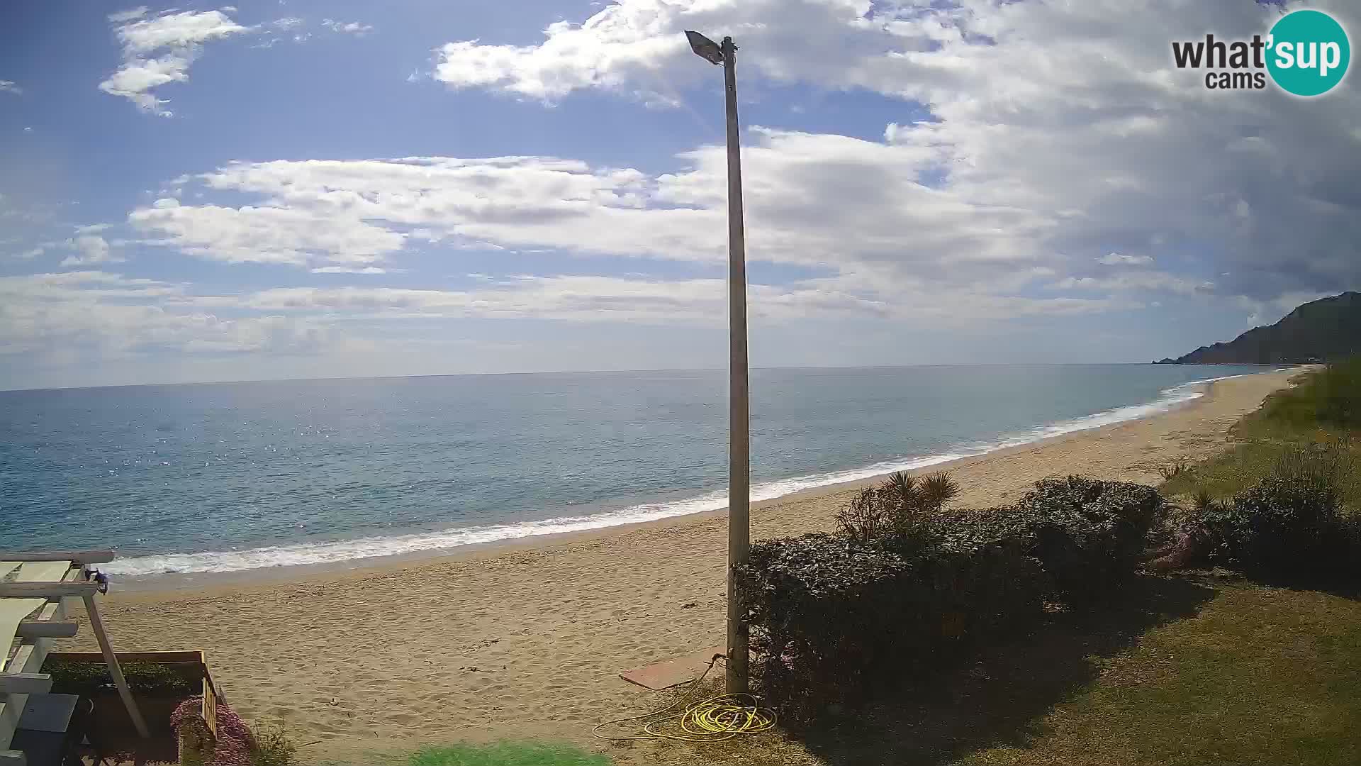 LIVE webcam Museddu beach – Ogliastra – Sardinia – Italy