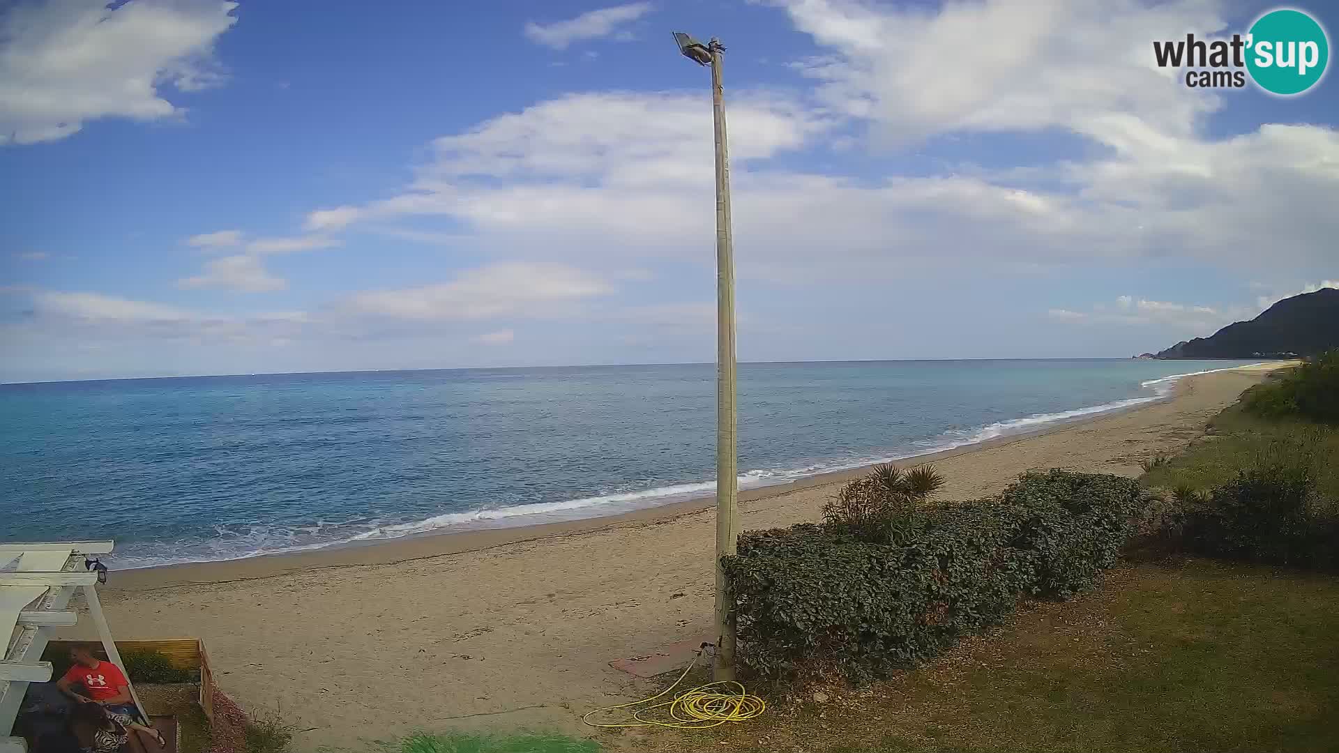 LIVE webcam Museddu beach – Ogliastra – Sardinia – Italy