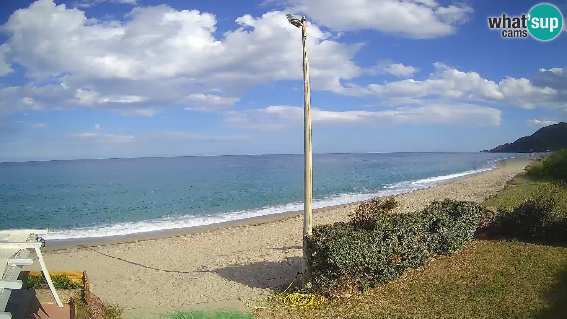 Spletna kamera plaža Museddu – Ogliastra – Sardinija – Italija