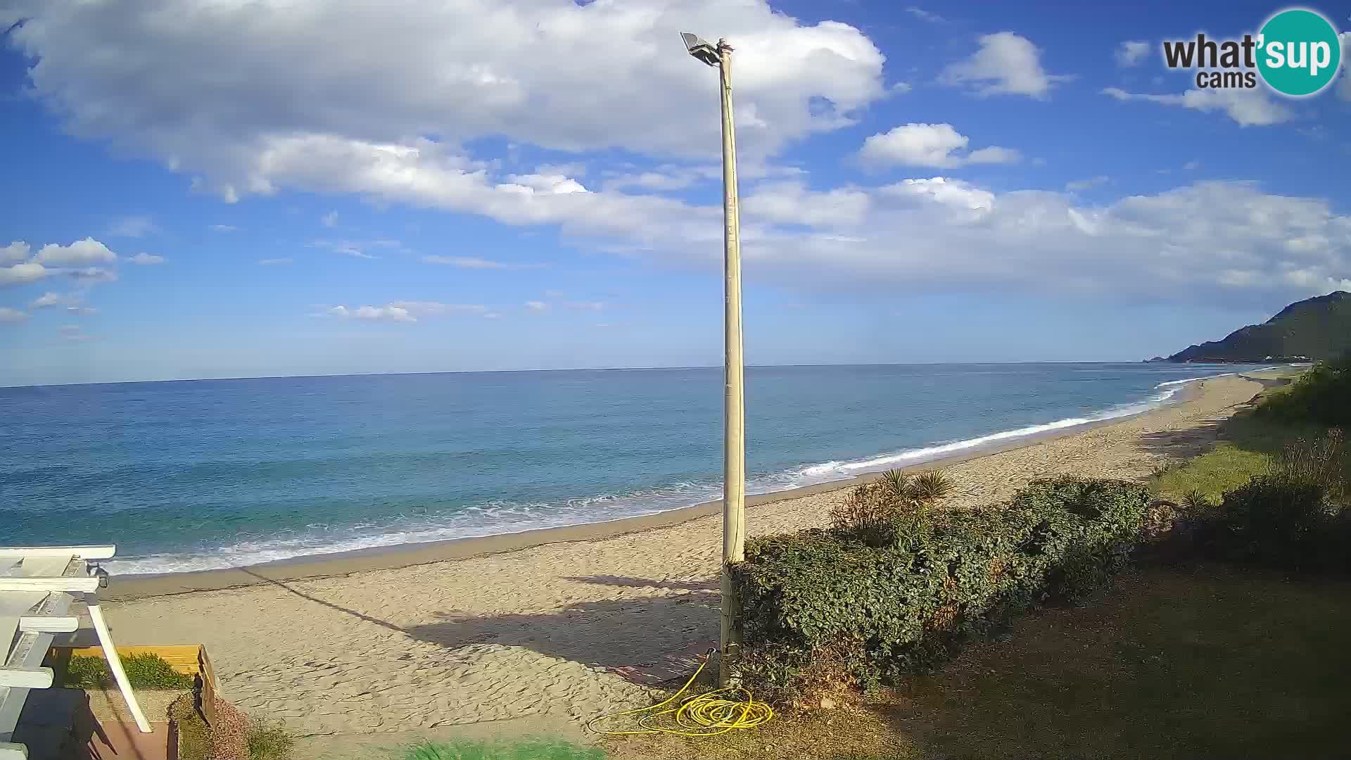 Camera en vivo playa Museddu – Ogliastra – Cerdeña – Italia