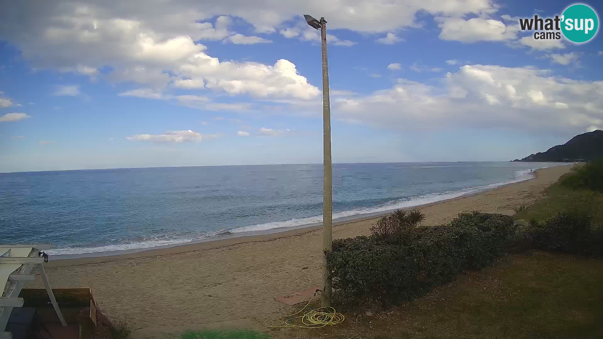 Webcam plage Museddu – Ogliastra livecam Sardaigne – Italie