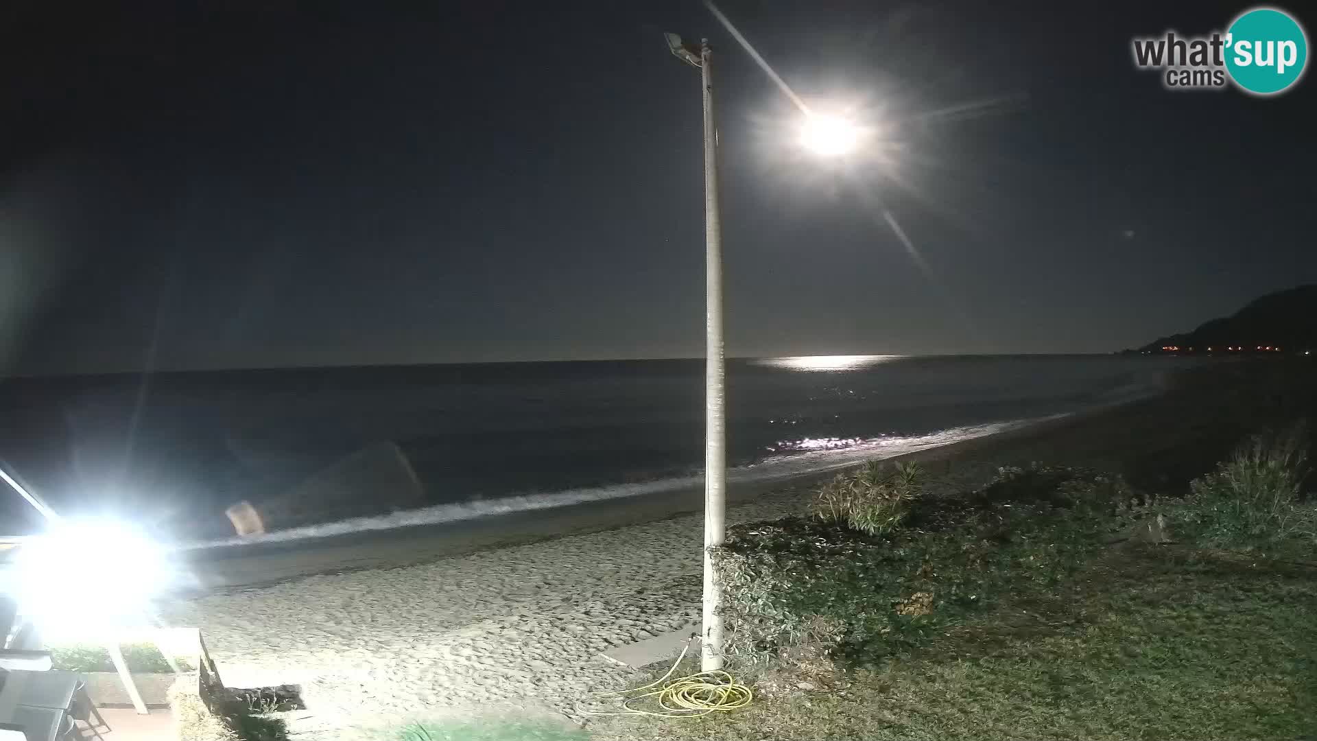 Spletna kamera plaža Museddu – Ogliastra – Sardinija – Italija