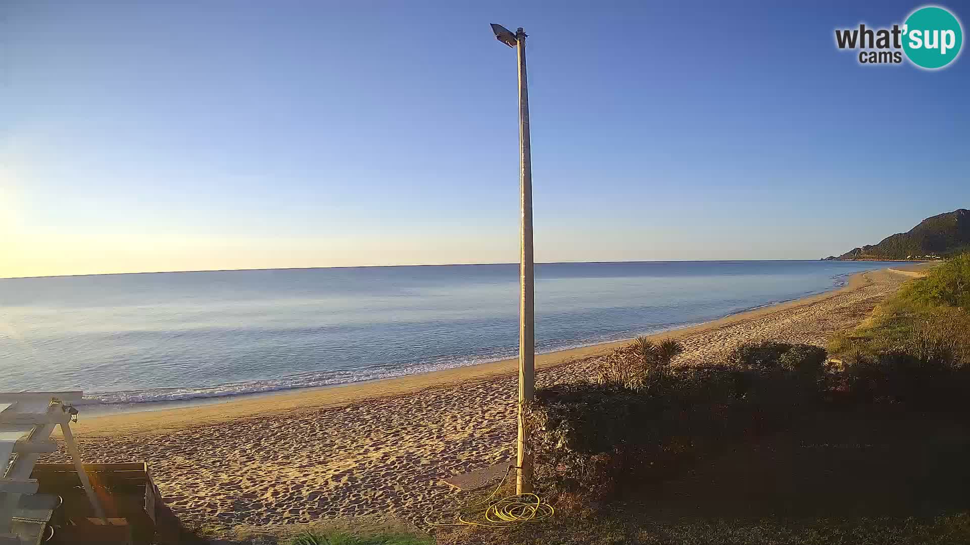 Camera en vivo playa Museddu – Ogliastra – Cerdeña – Italia