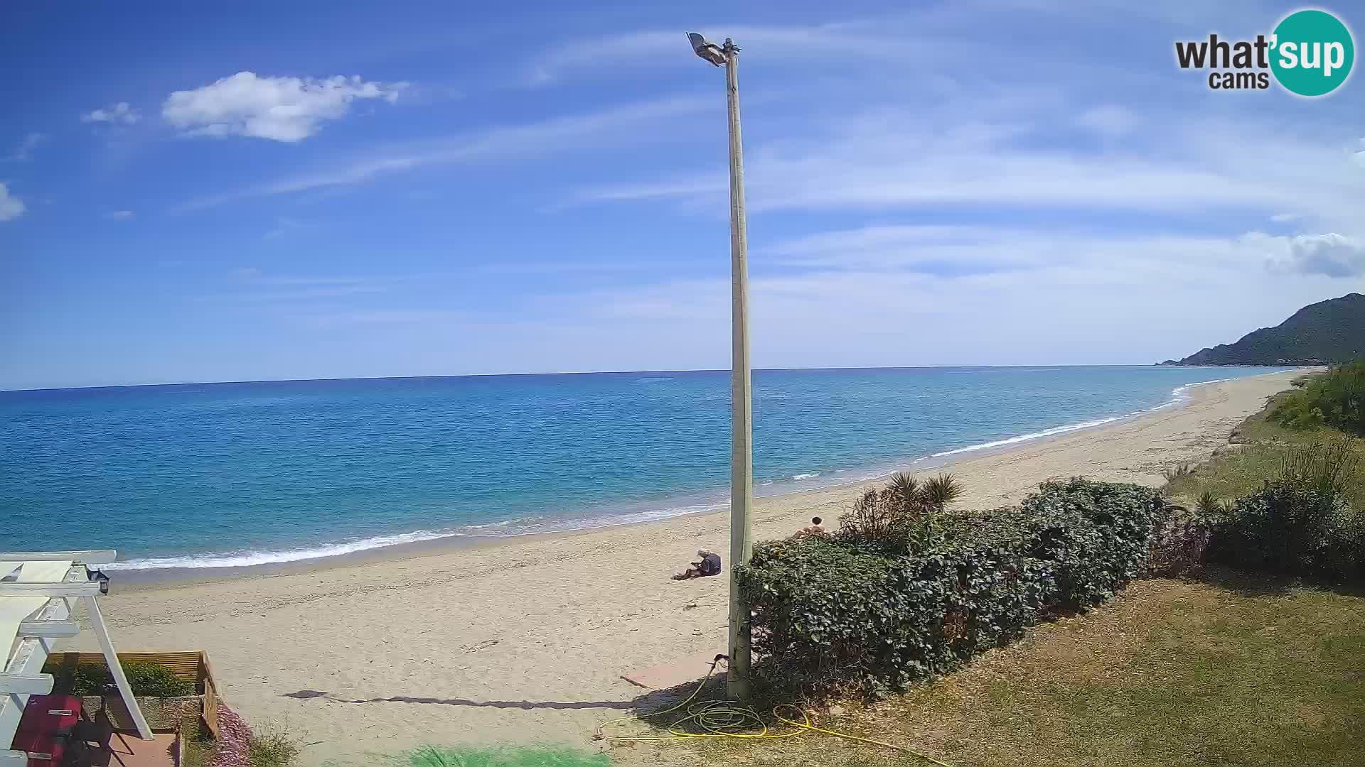 LIVE webcam Museddu beach – Ogliastra – Sardinia – Italy