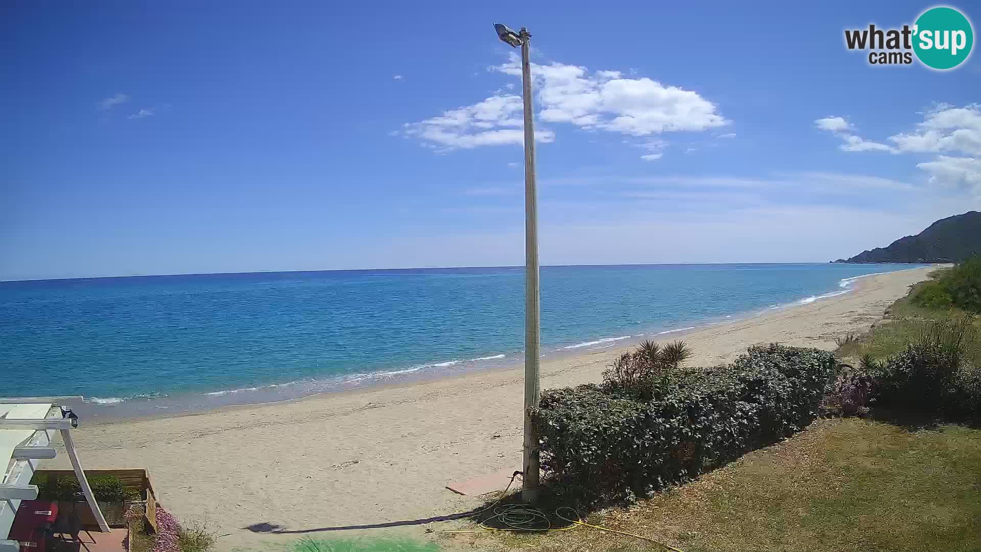 Spletna kamera plaža Museddu – Ogliastra – Sardinija – Italija