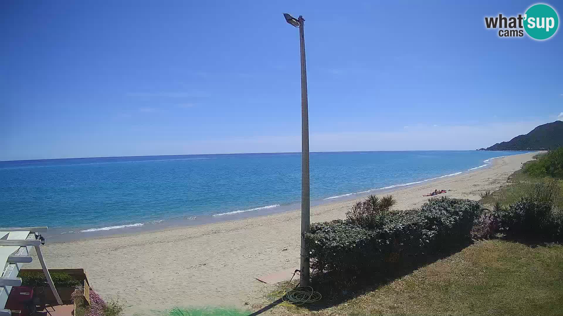 Spletna kamera plaža Museddu – Ogliastra – Sardinija – Italija