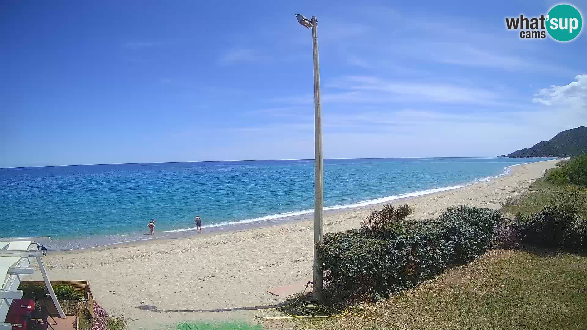Spletna kamera plaža Museddu – Ogliastra – Sardinija – Italija
