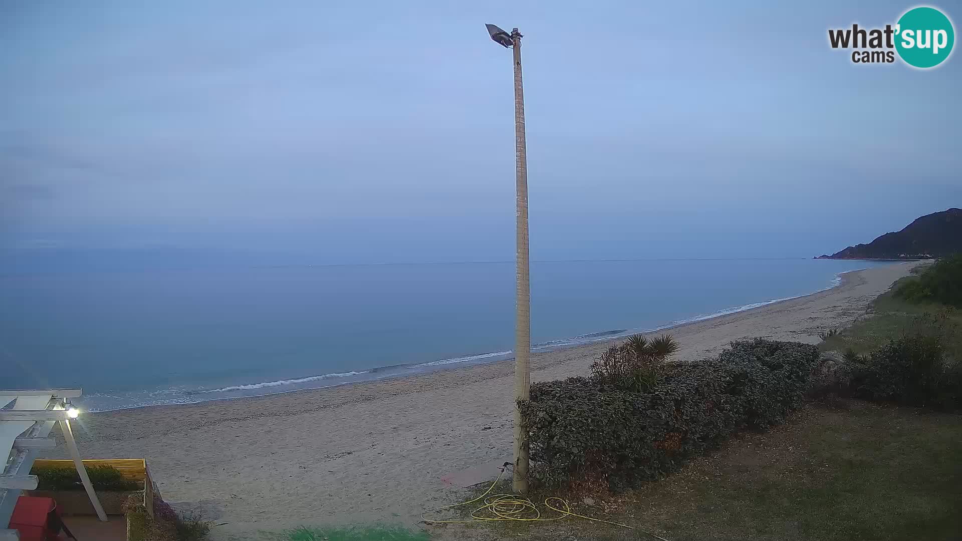 Spletna kamera plaža Museddu – Ogliastra – Sardinija – Italija