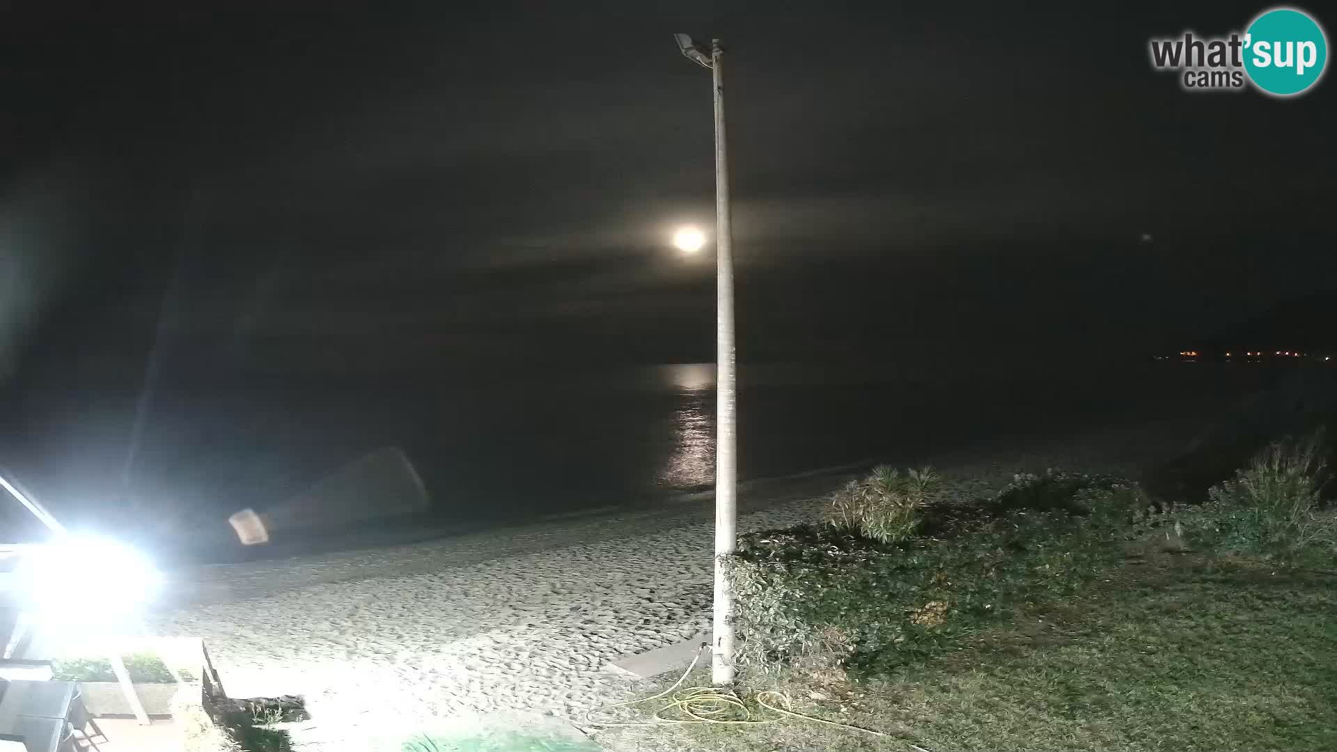 Spletna kamera plaža Museddu – Ogliastra – Sardinija – Italija