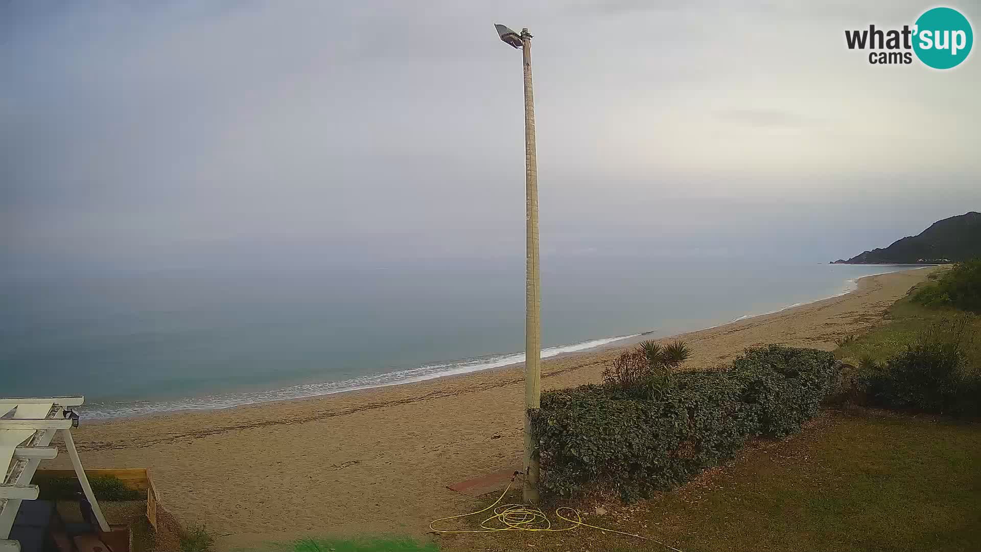 Camera en vivo playa Museddu – Ogliastra – Cerdeña – Italia
