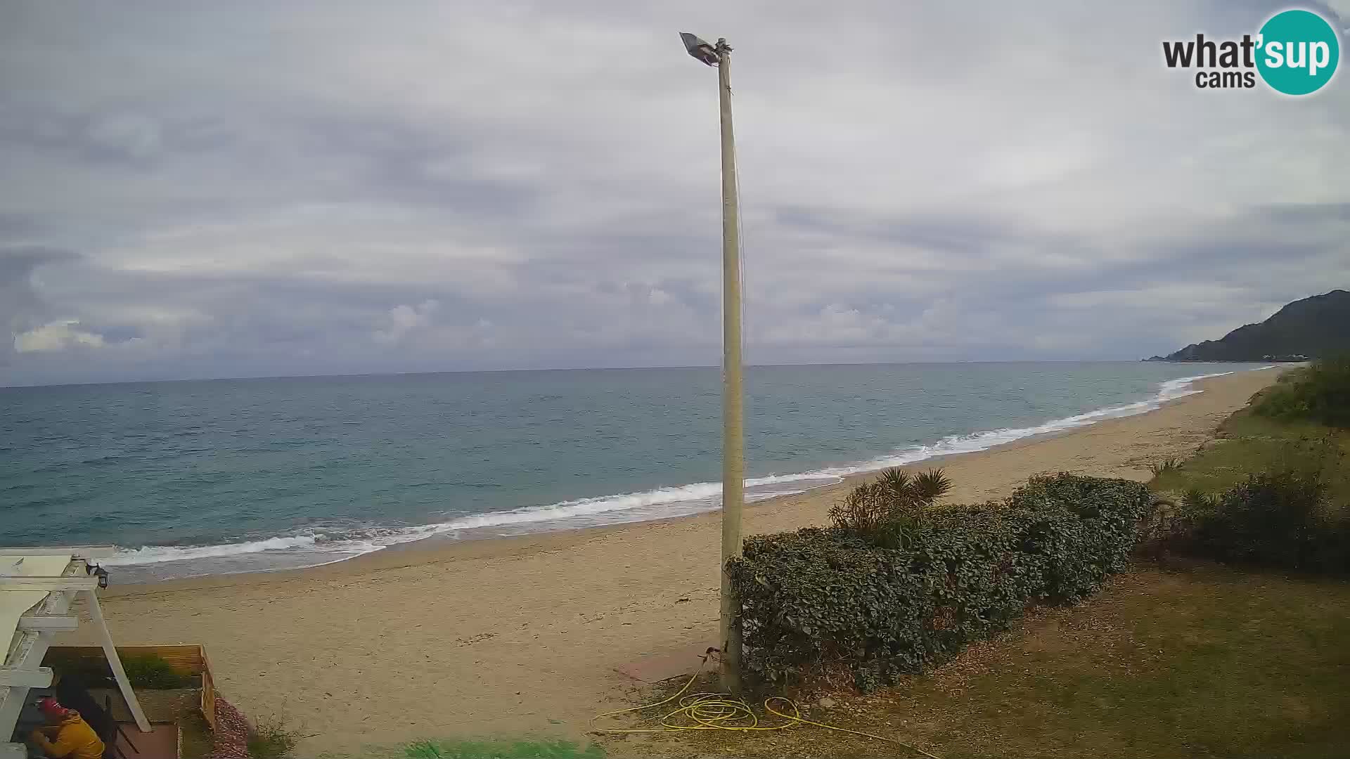 LIVE webcam Museddu beach – Ogliastra – Sardinia – Italy