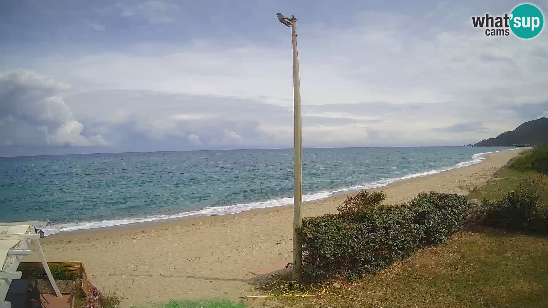 Camera en vivo playa Museddu – Ogliastra – Cerdeña – Italia