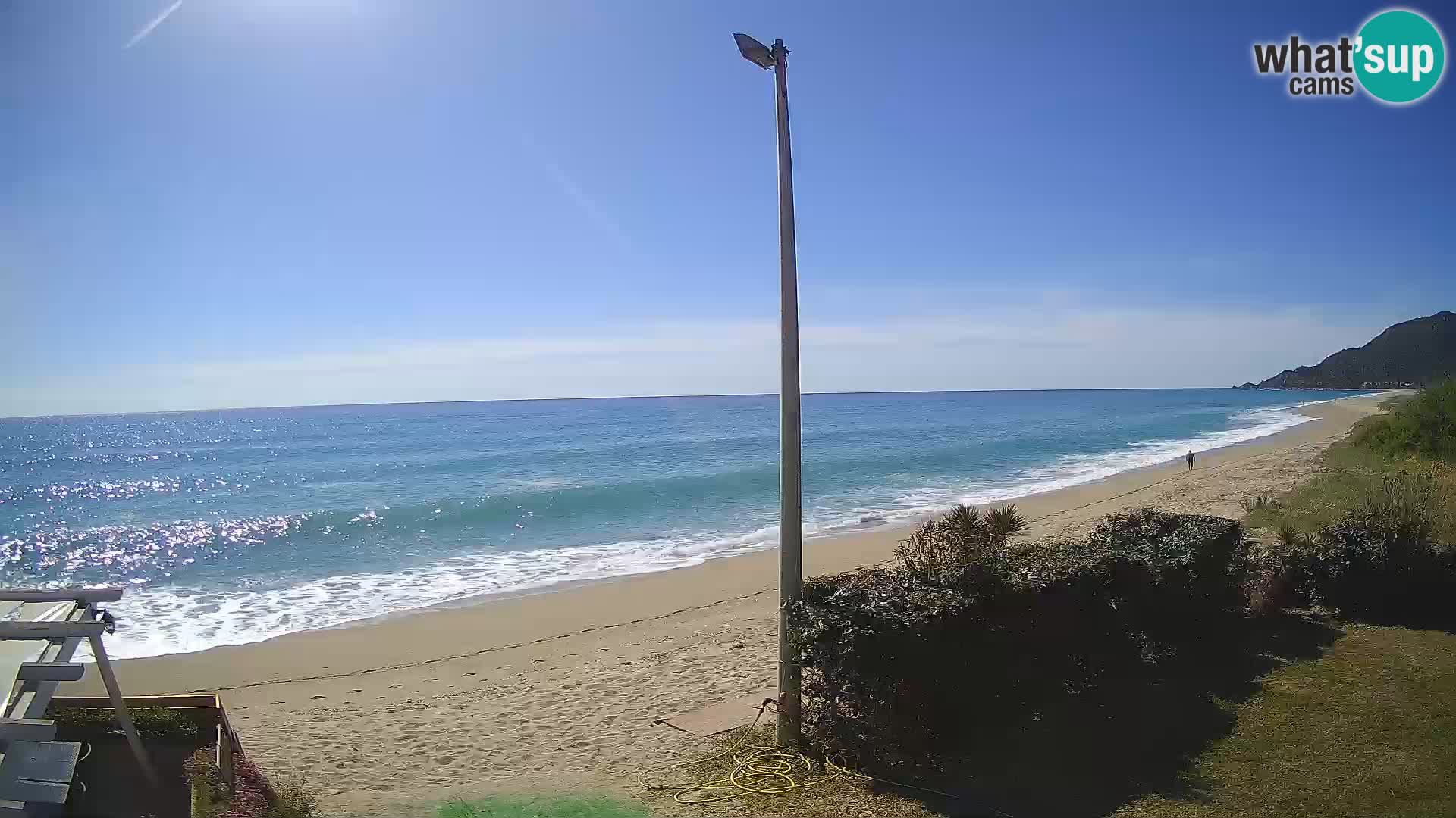 Spletna kamera plaža Museddu – Ogliastra – Sardinija – Italija