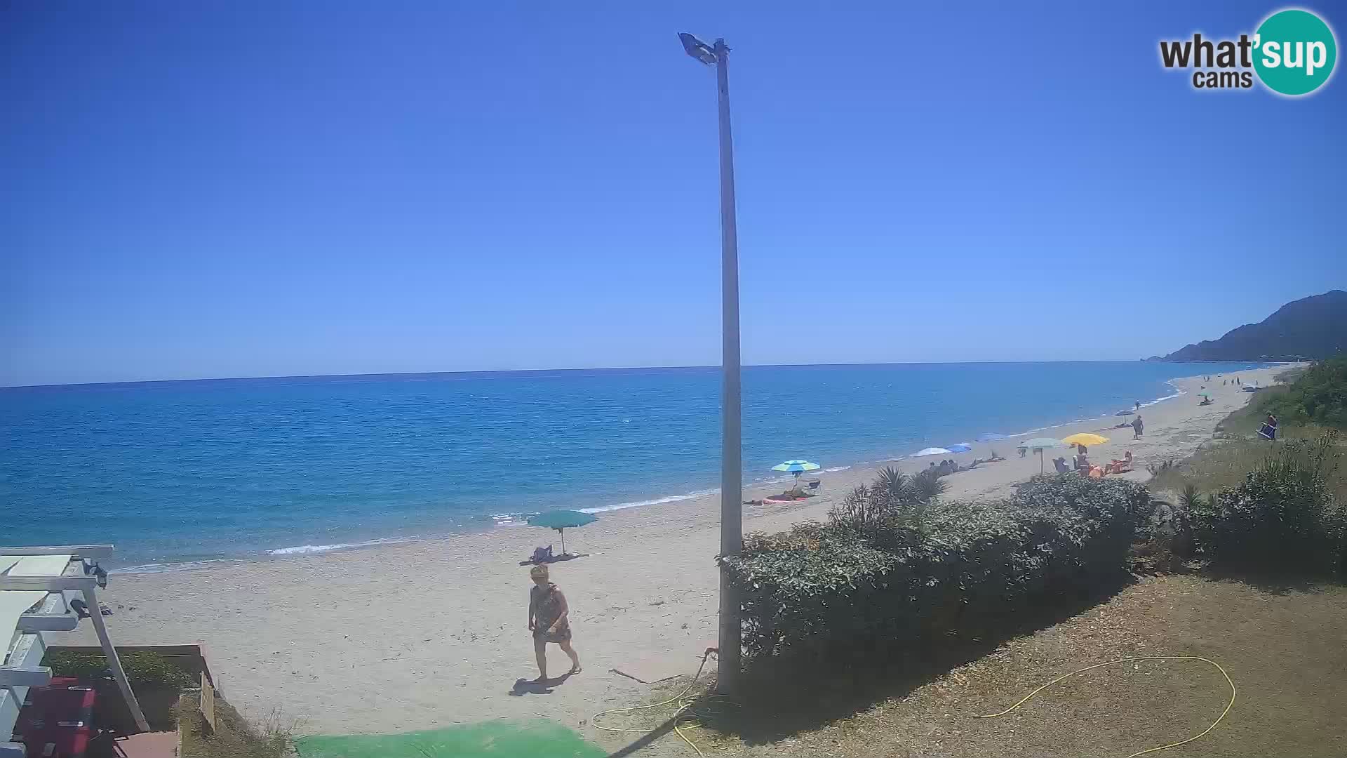 Camera en vivo playa Museddu – Ogliastra – Cerdeña – Italia