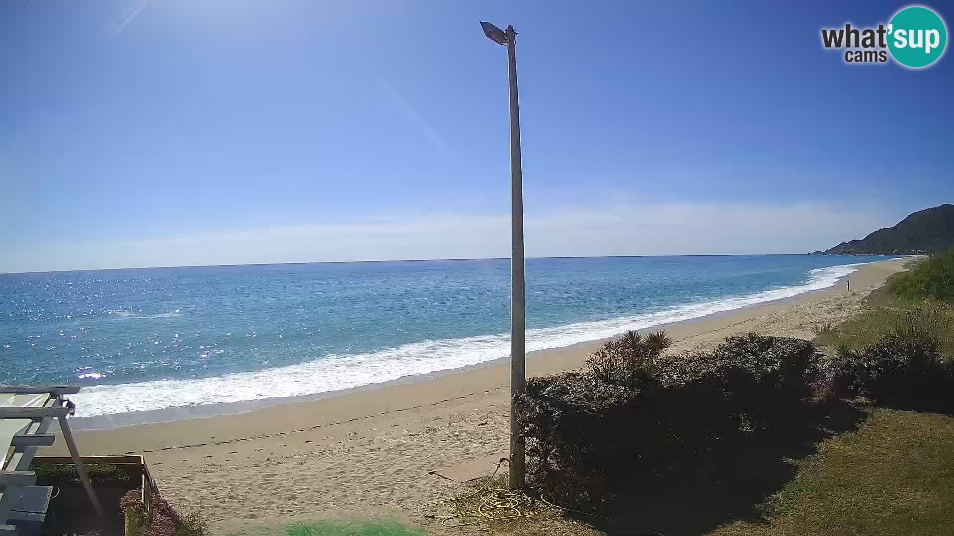 Spletna kamera plaža Museddu – Ogliastra – Sardinija – Italija