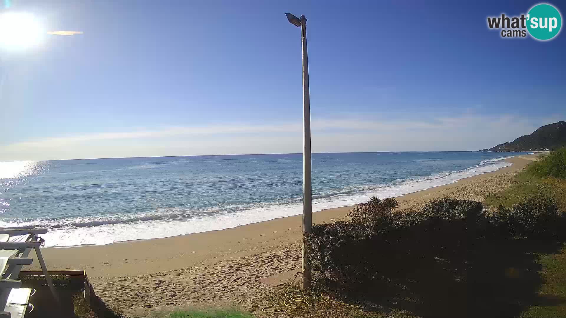 LIVE webcam Museddu beach – Ogliastra – Sardinia – Italy
