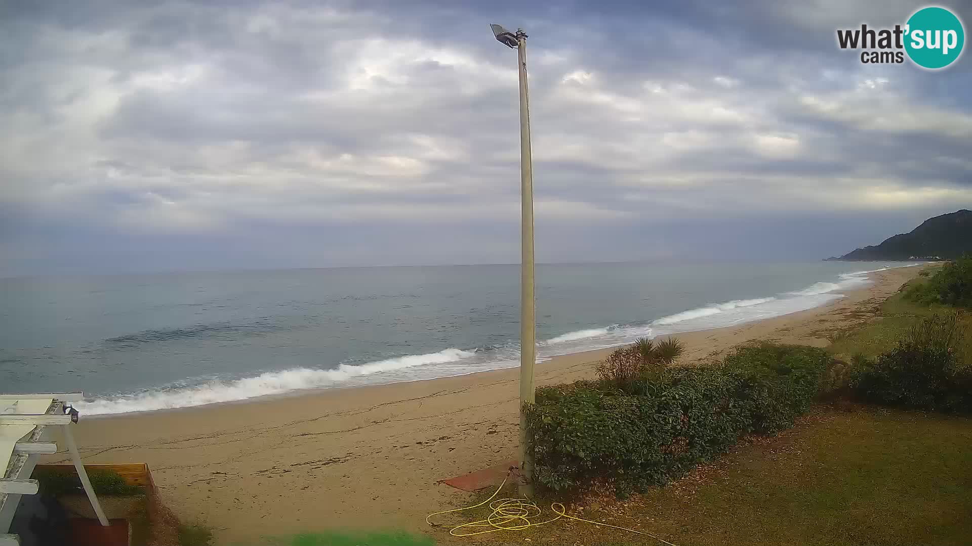LIVE webcam Museddu beach – Ogliastra – Sardinia – Italy