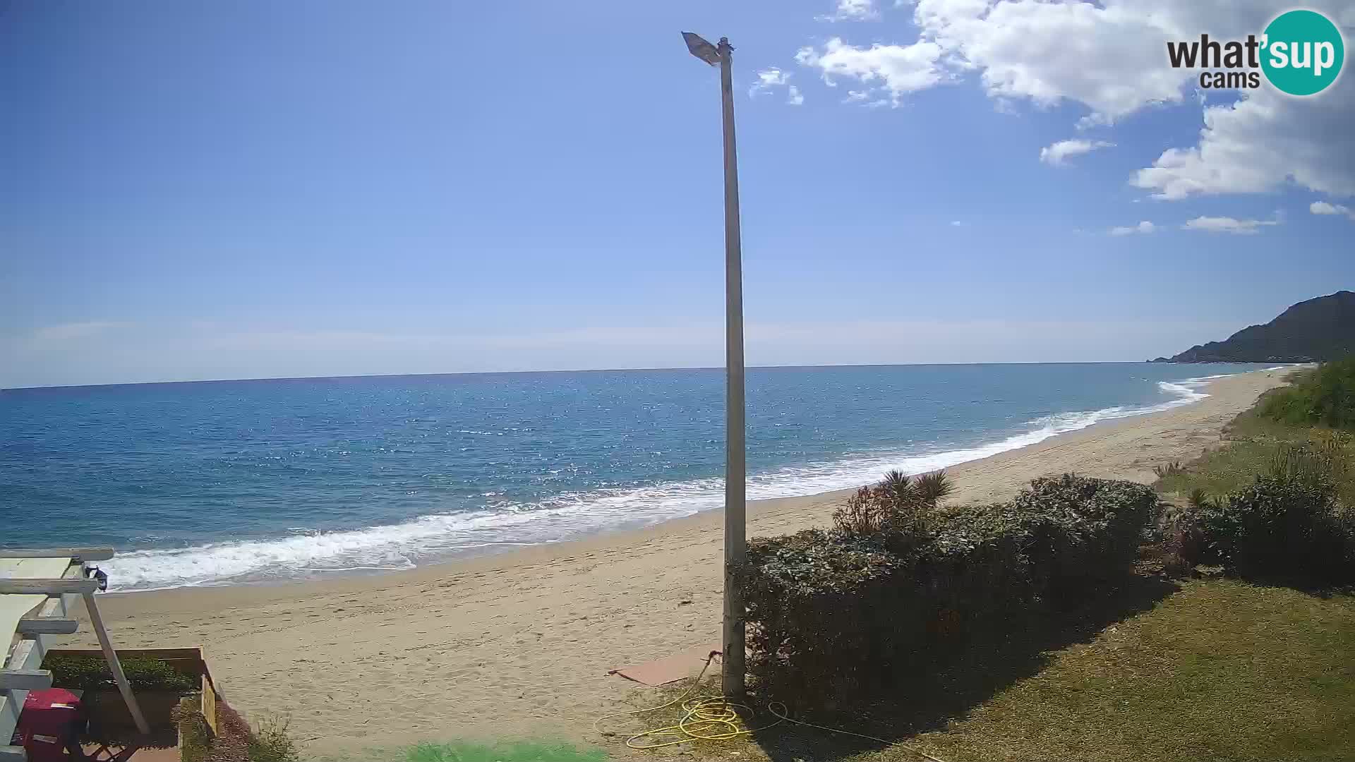 Spletna kamera plaža Museddu – Ogliastra – Sardinija – Italija