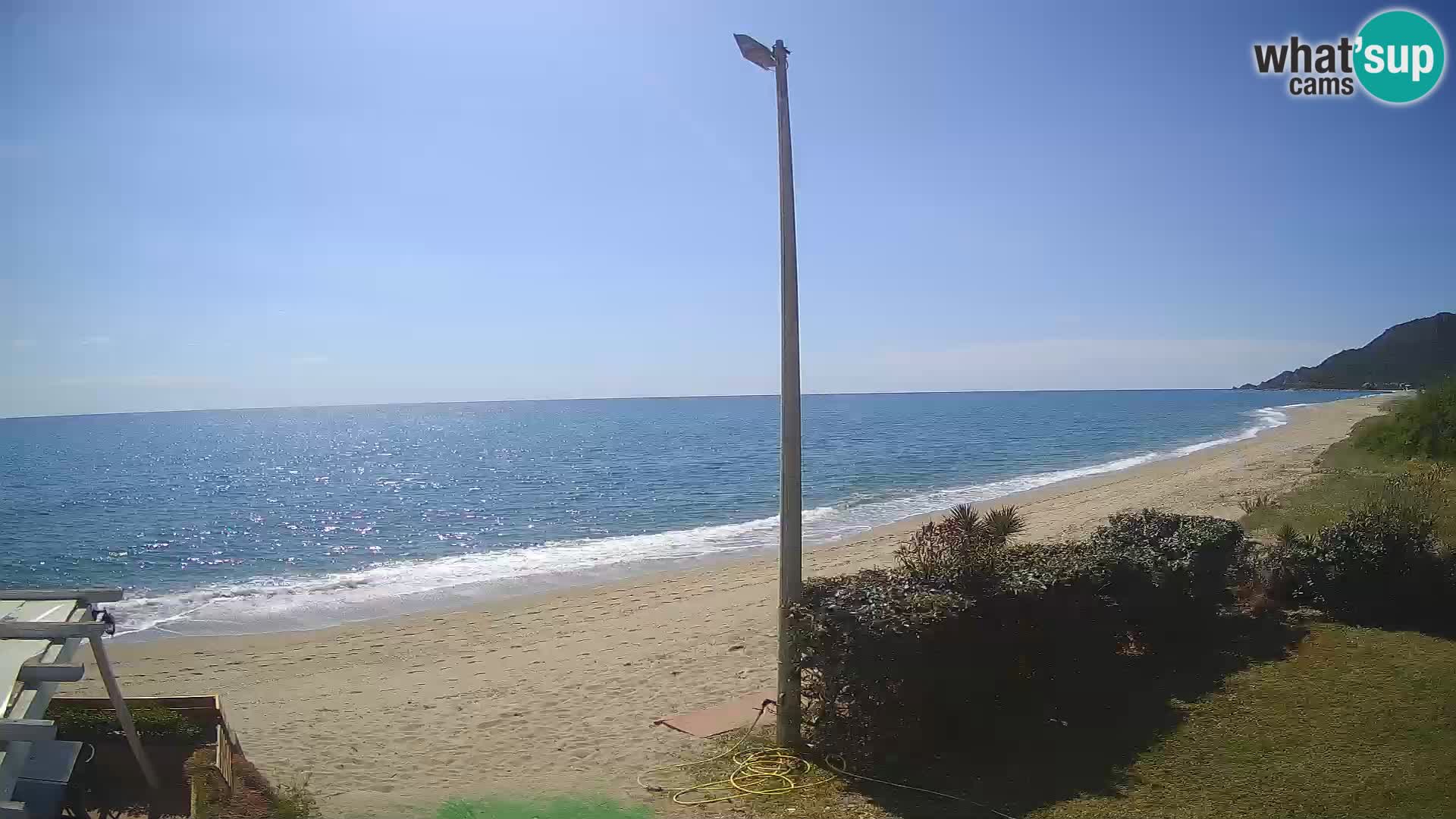 Camera en vivo playa Museddu – Ogliastra – Cerdeña – Italia