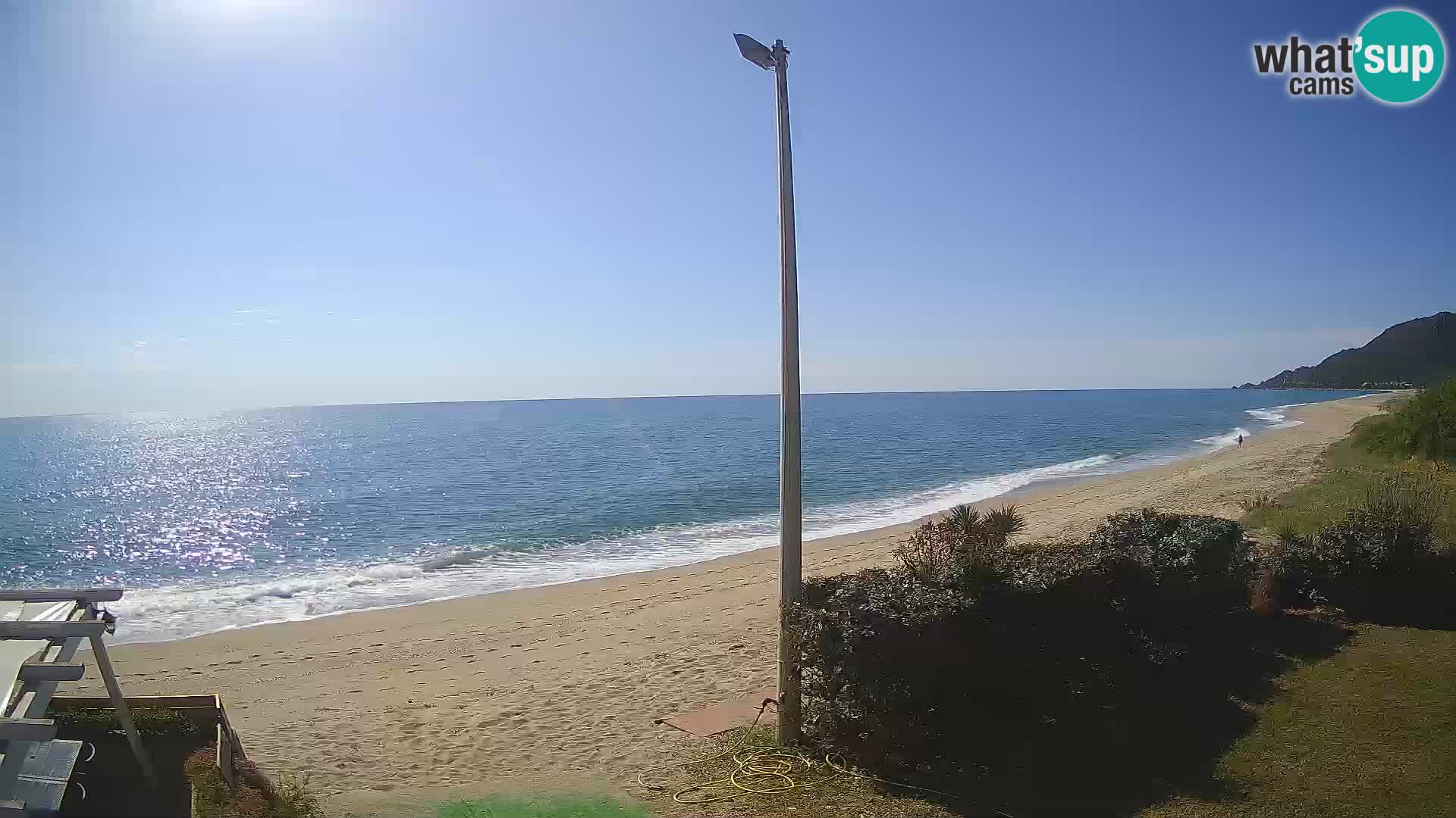 LIVE webcam Museddu beach – Ogliastra – Sardinia – Italy