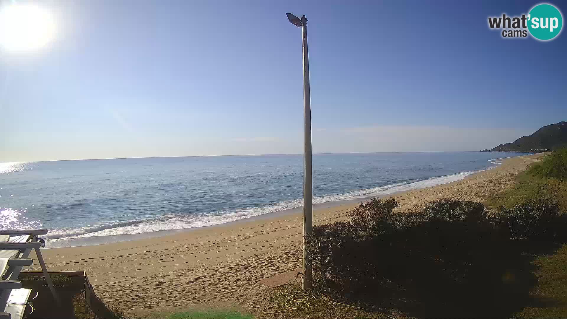 Webcam Museddu Strand – Ogliastra – Sardinien – Italien