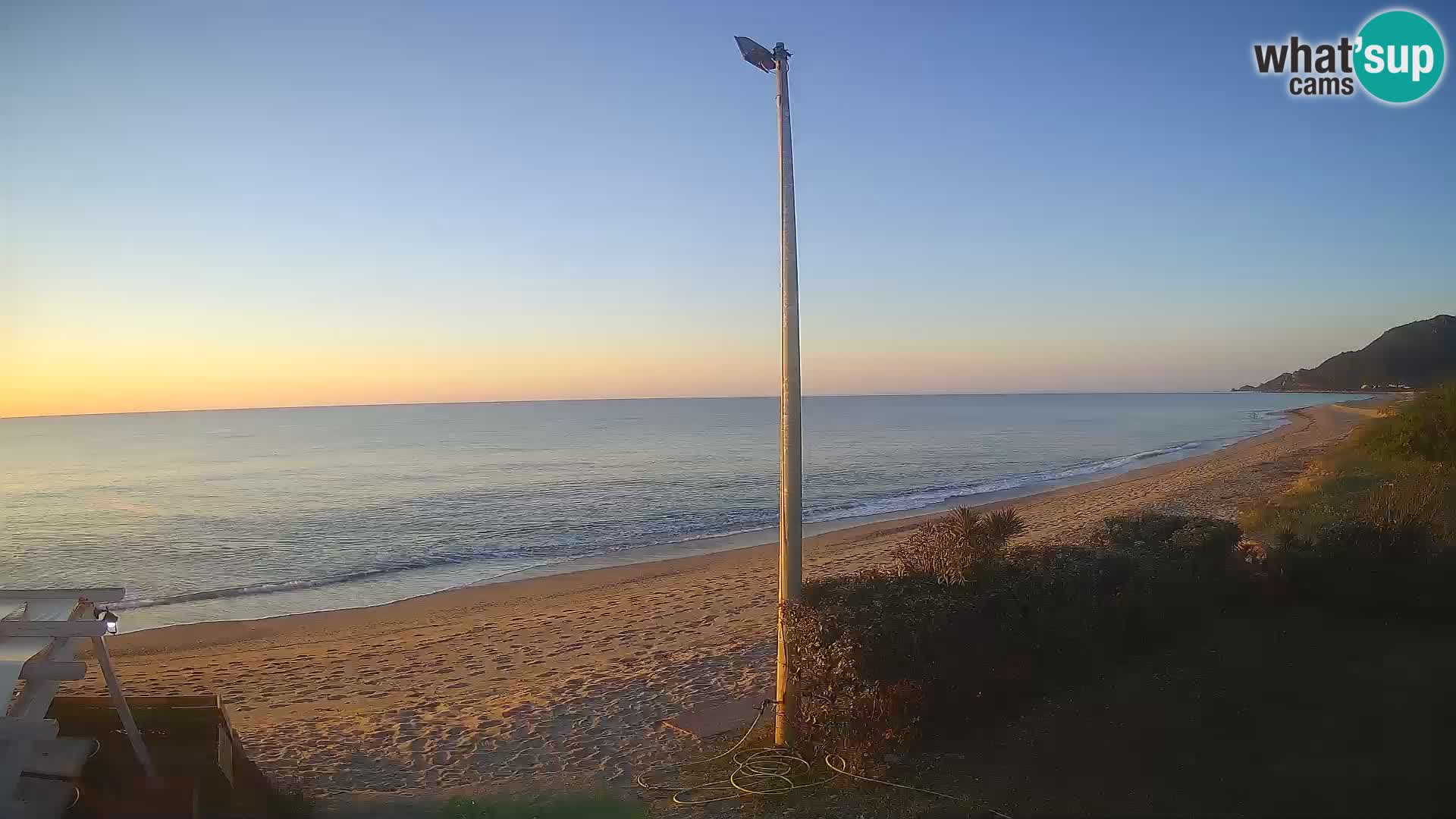Webcam Museddu Strand – Ogliastra – Sardinien – Italien