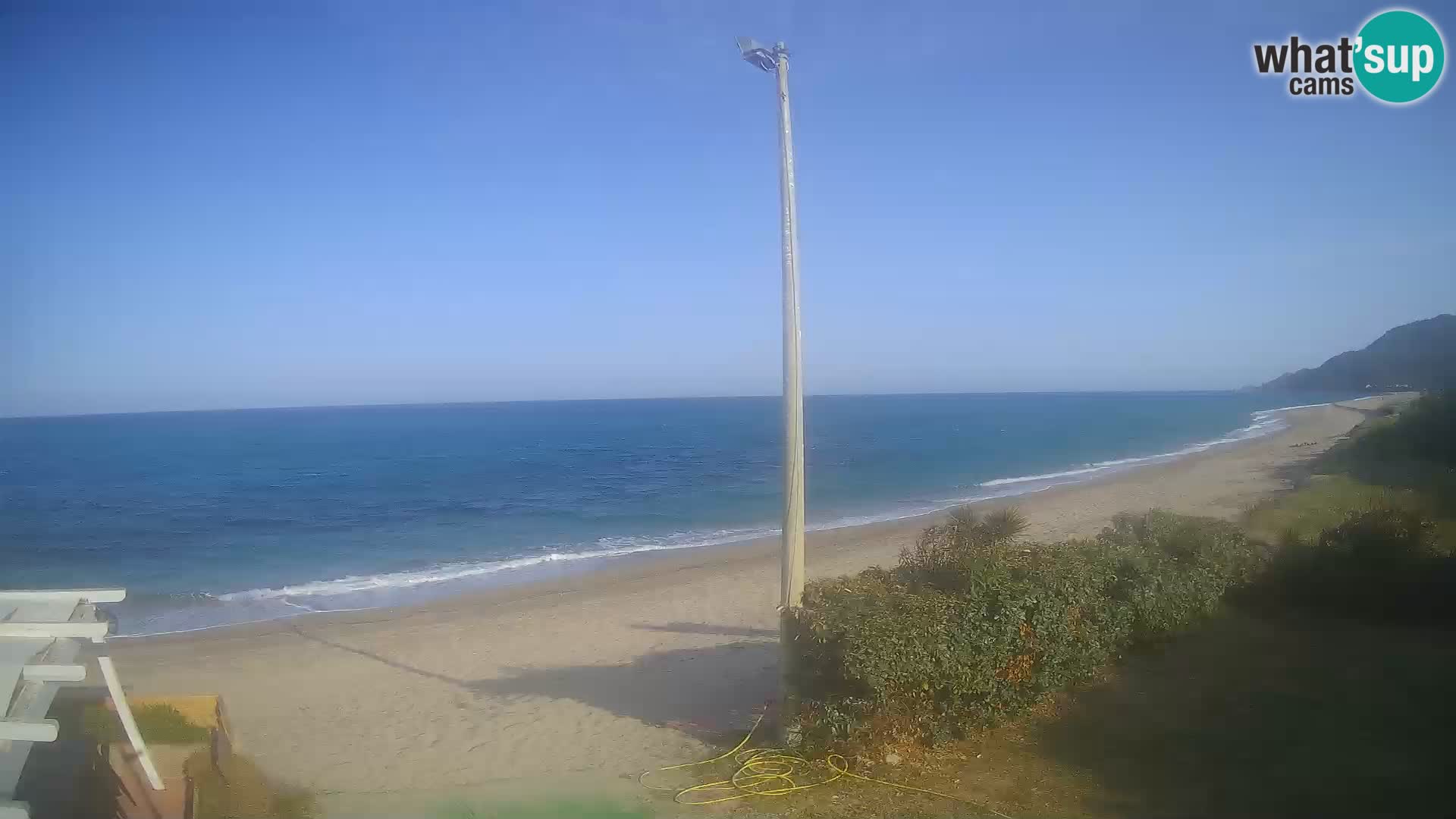 Camera en vivo playa Museddu – Ogliastra – Cerdeña – Italia