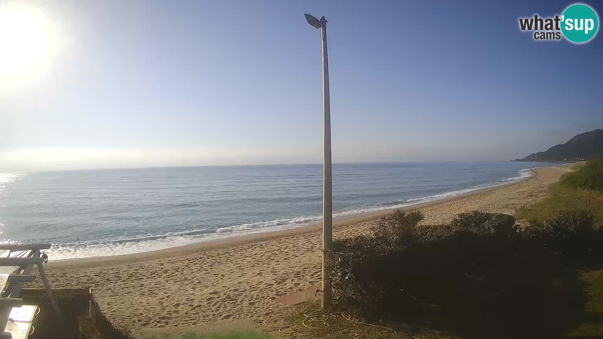 LIVE webcam Museddu beach – Ogliastra – Sardinia – Italy