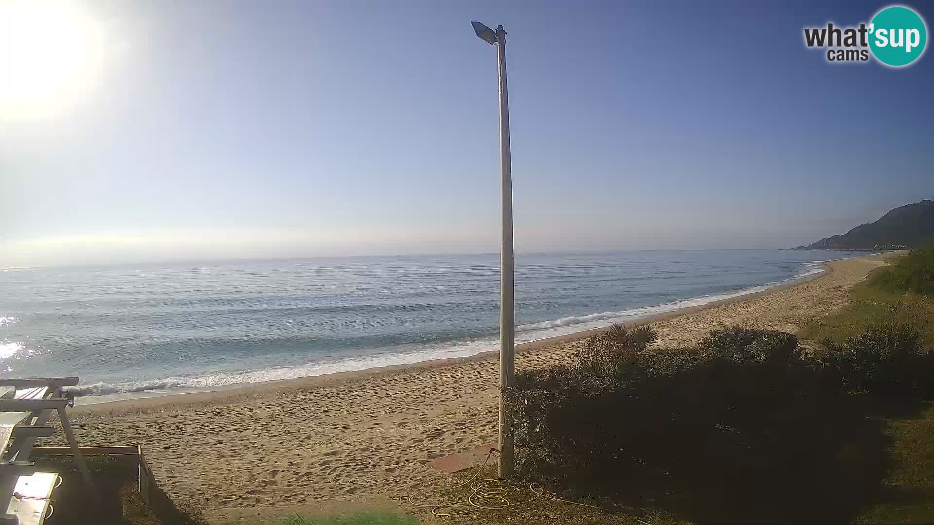 LIVE webcam Museddu beach – Ogliastra – Sardinia – Italy