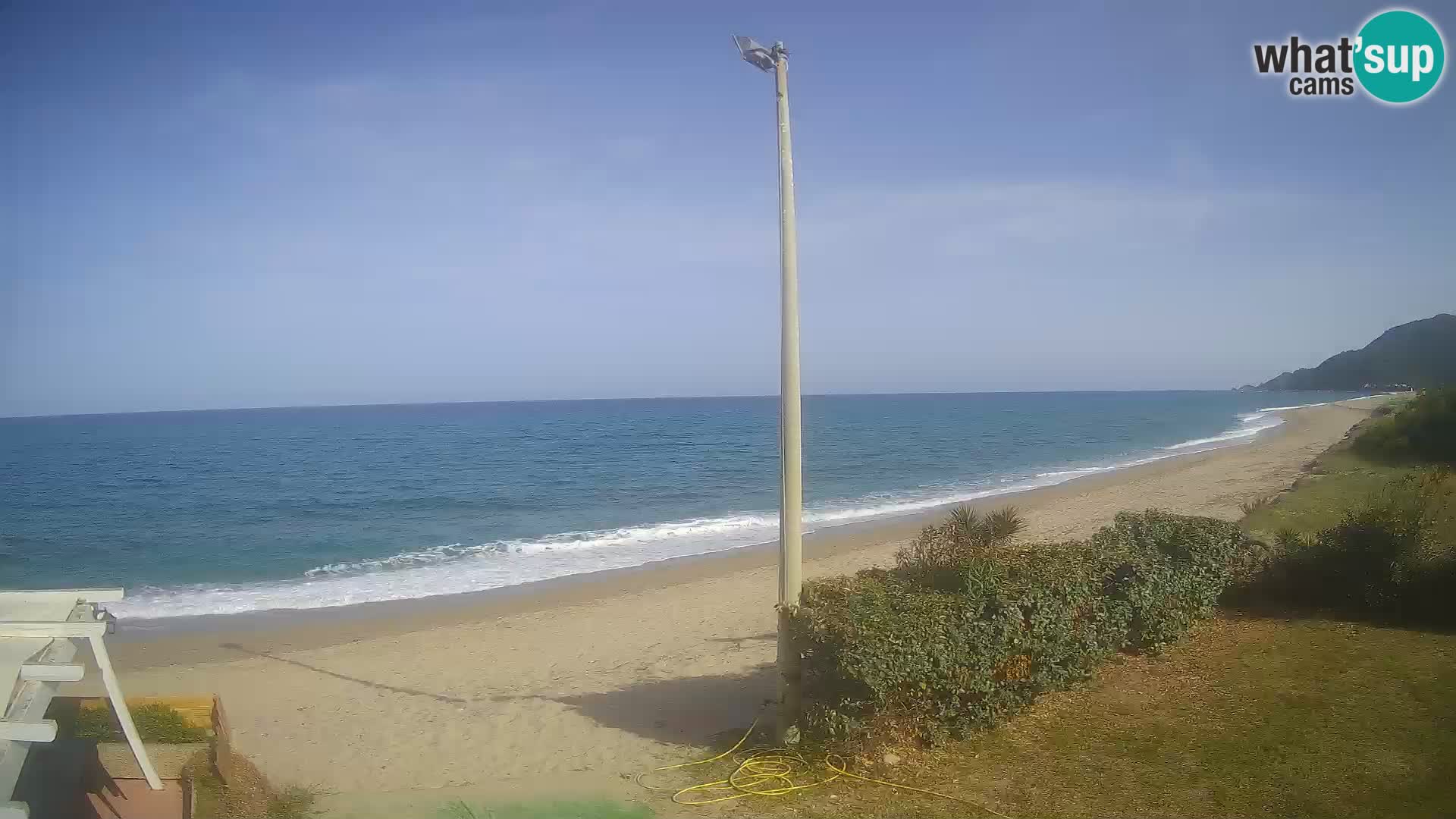 Spletna kamera plaža Museddu – Ogliastra – Sardinija – Italija