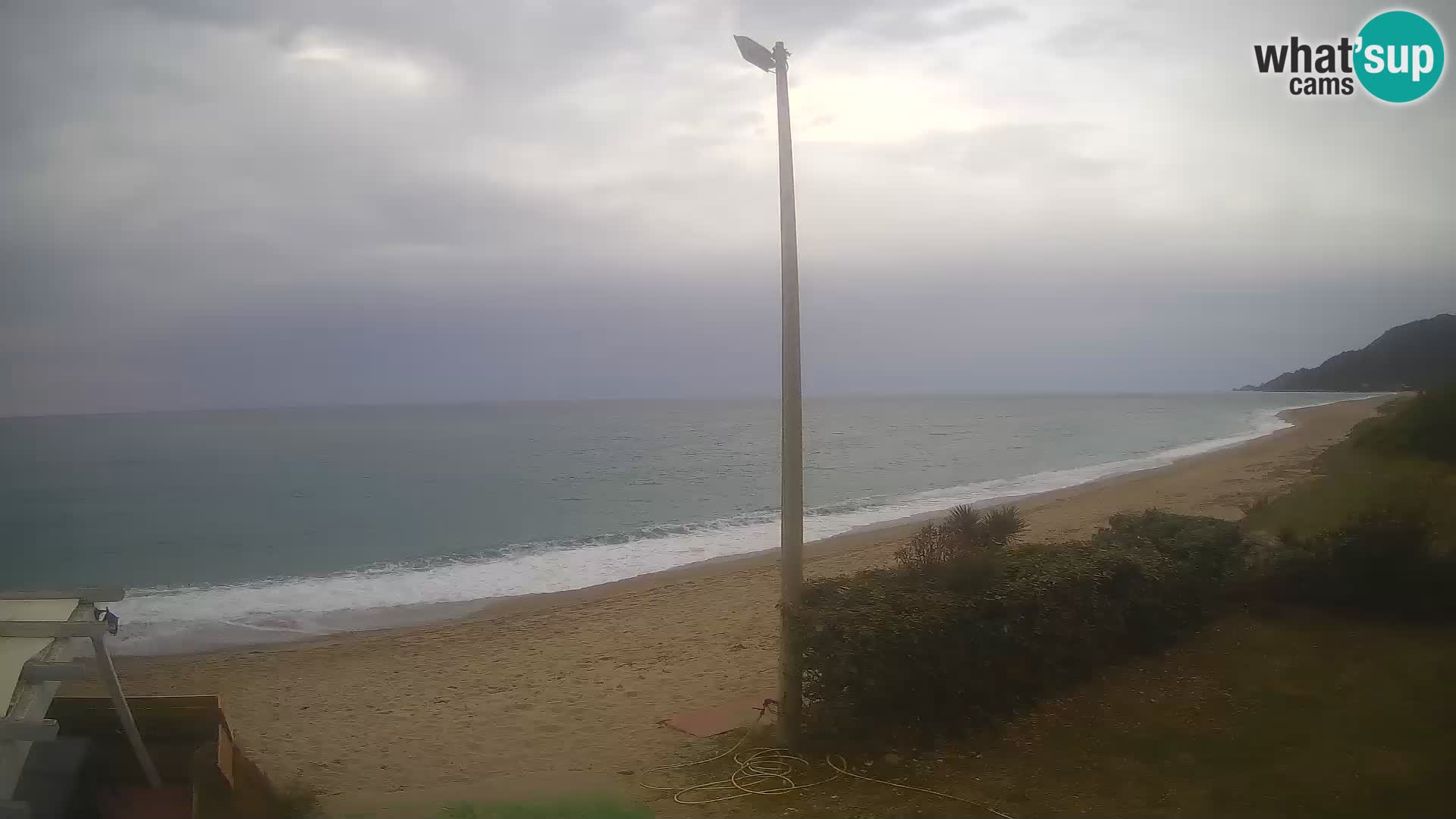 Webcam plage Museddu – Ogliastra livecam Sardaigne – Italie