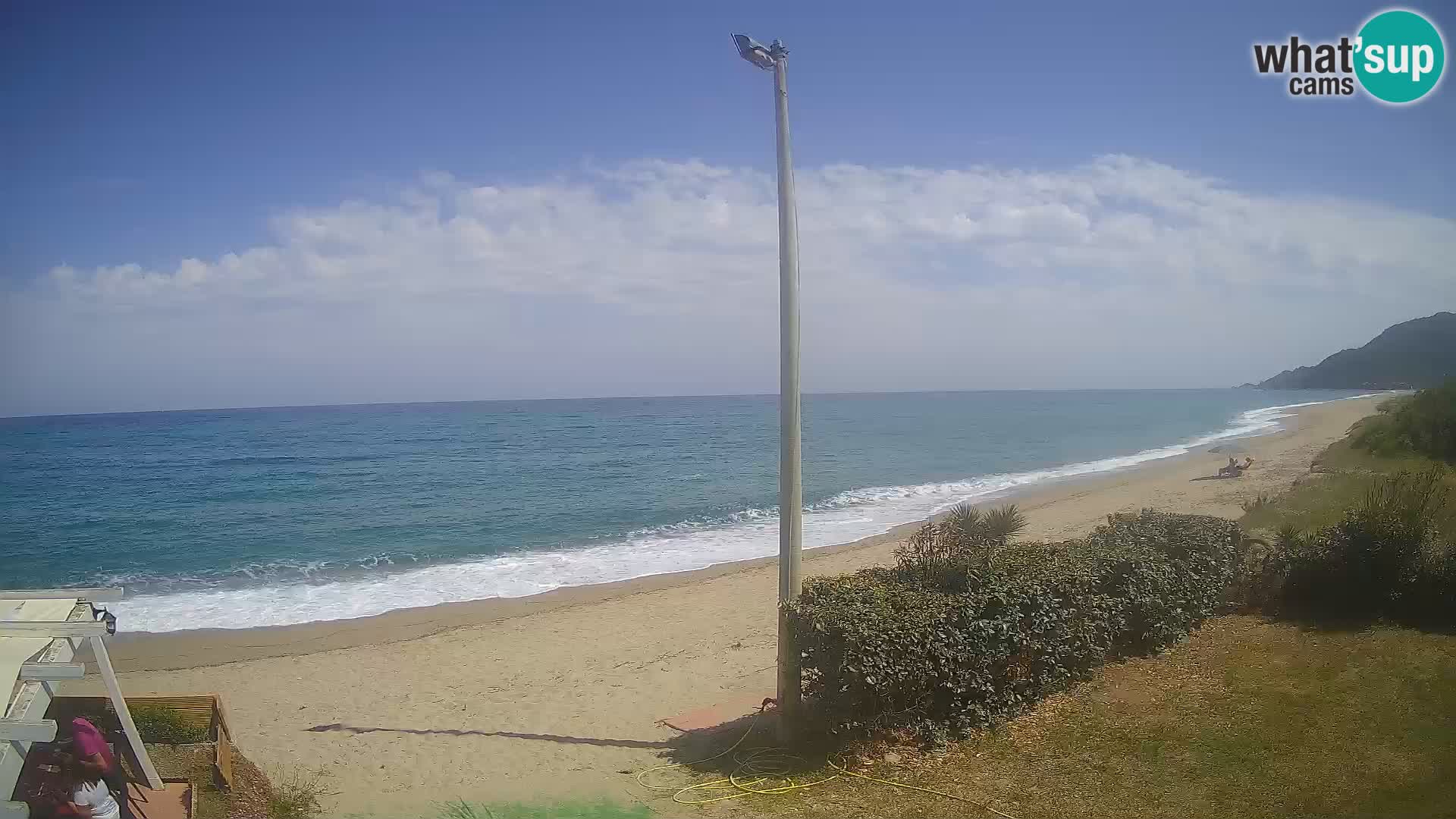 Camera en vivo playa Museddu – Ogliastra – Cerdeña – Italia