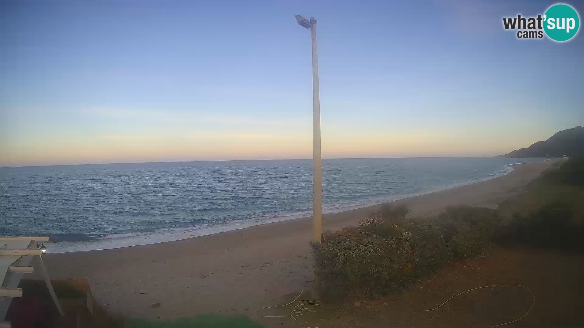 LIVE webcam Museddu beach – Ogliastra – Sardinia – Italy