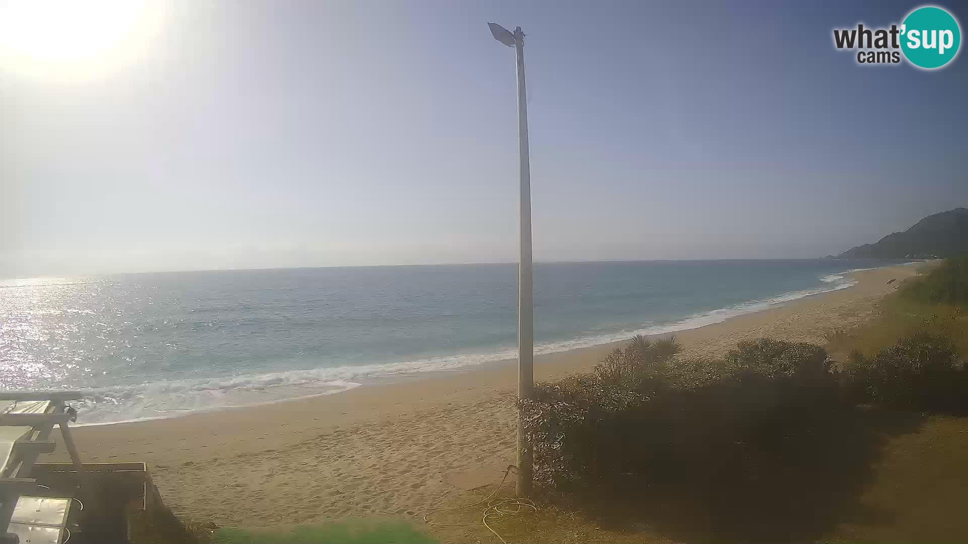 LIVE webcam Museddu beach – Ogliastra – Sardinia – Italy