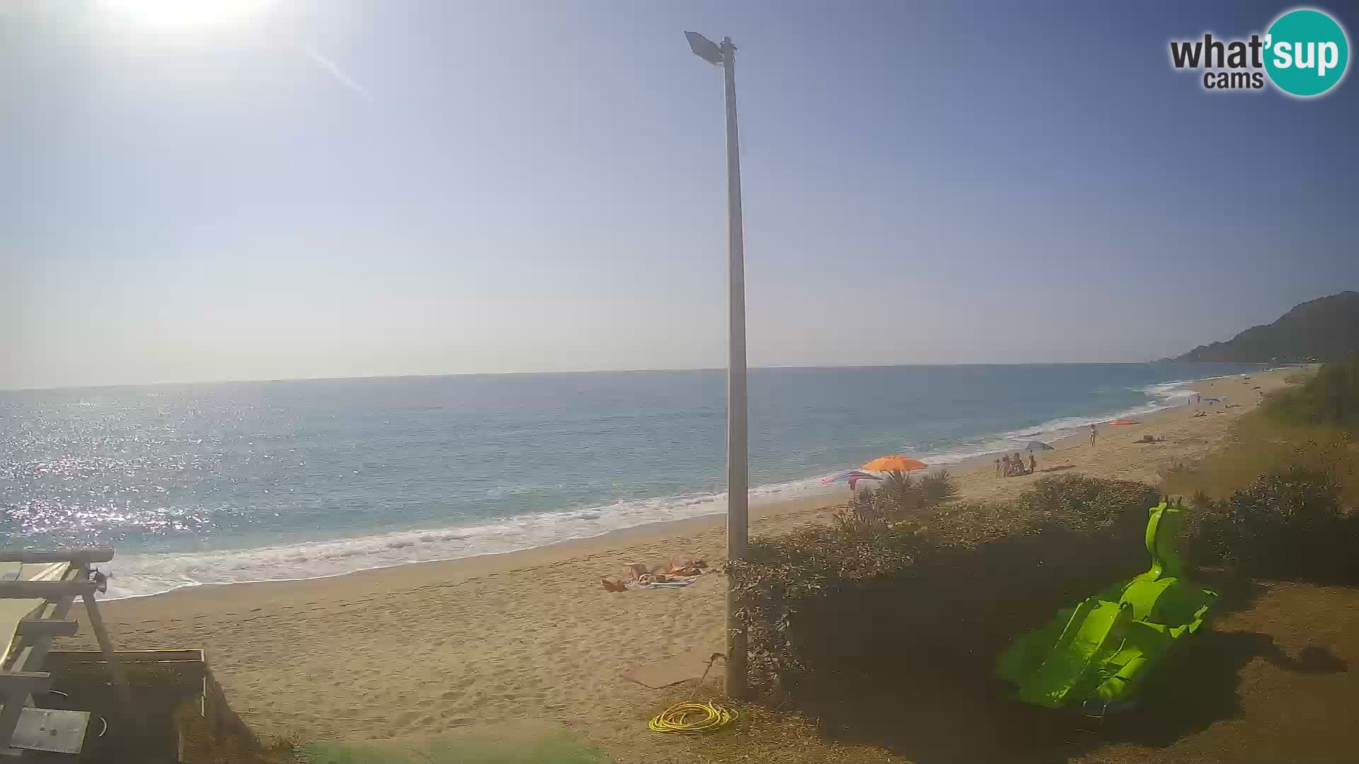 Camera en vivo playa Museddu – Ogliastra – Cerdeña – Italia