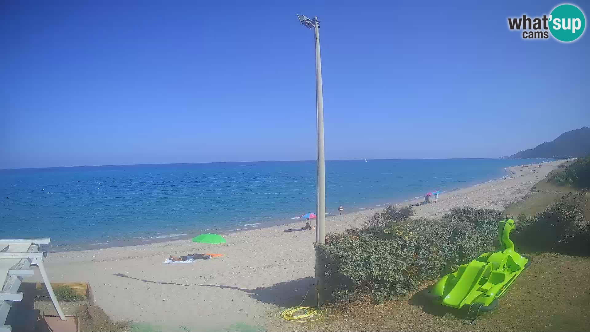LIVE webcam spiaggia di Museddu – Ogliastra – Sardegna