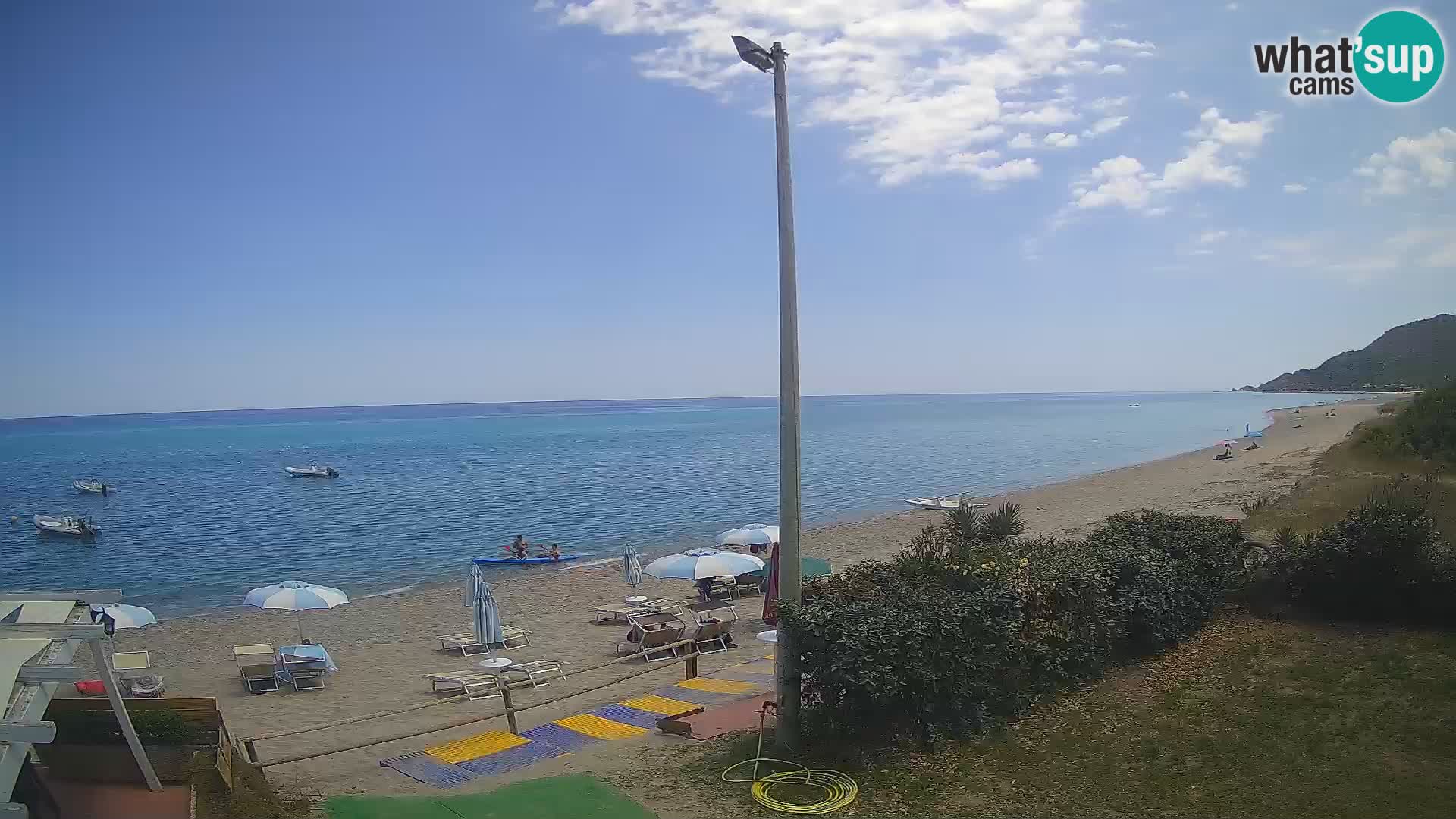 LIVE webcam Museddu beach – Ogliastra – Sardinia – Italy