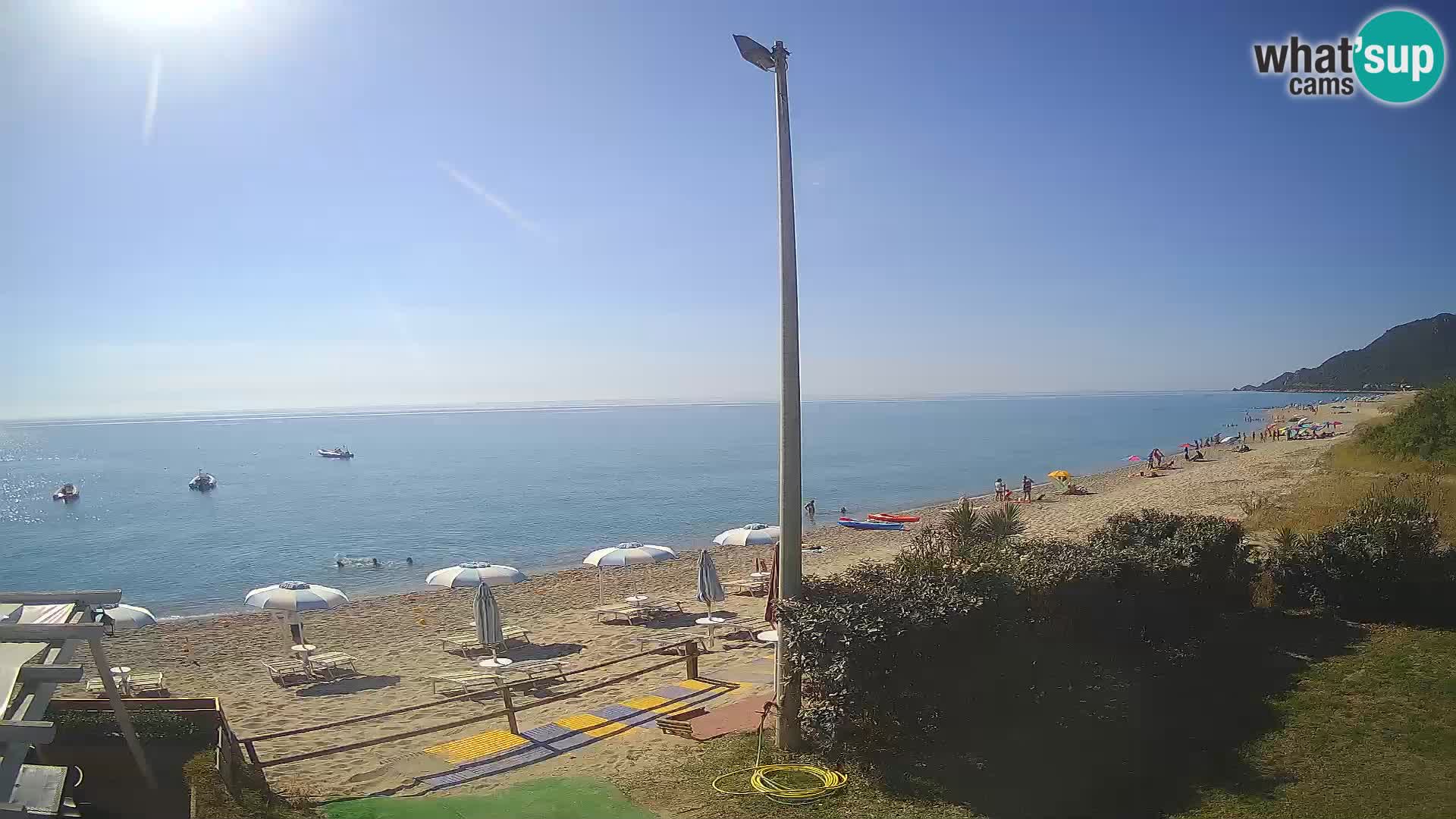 Web kamera plaža Museddu – Ogliastra – Sardinija – Italija