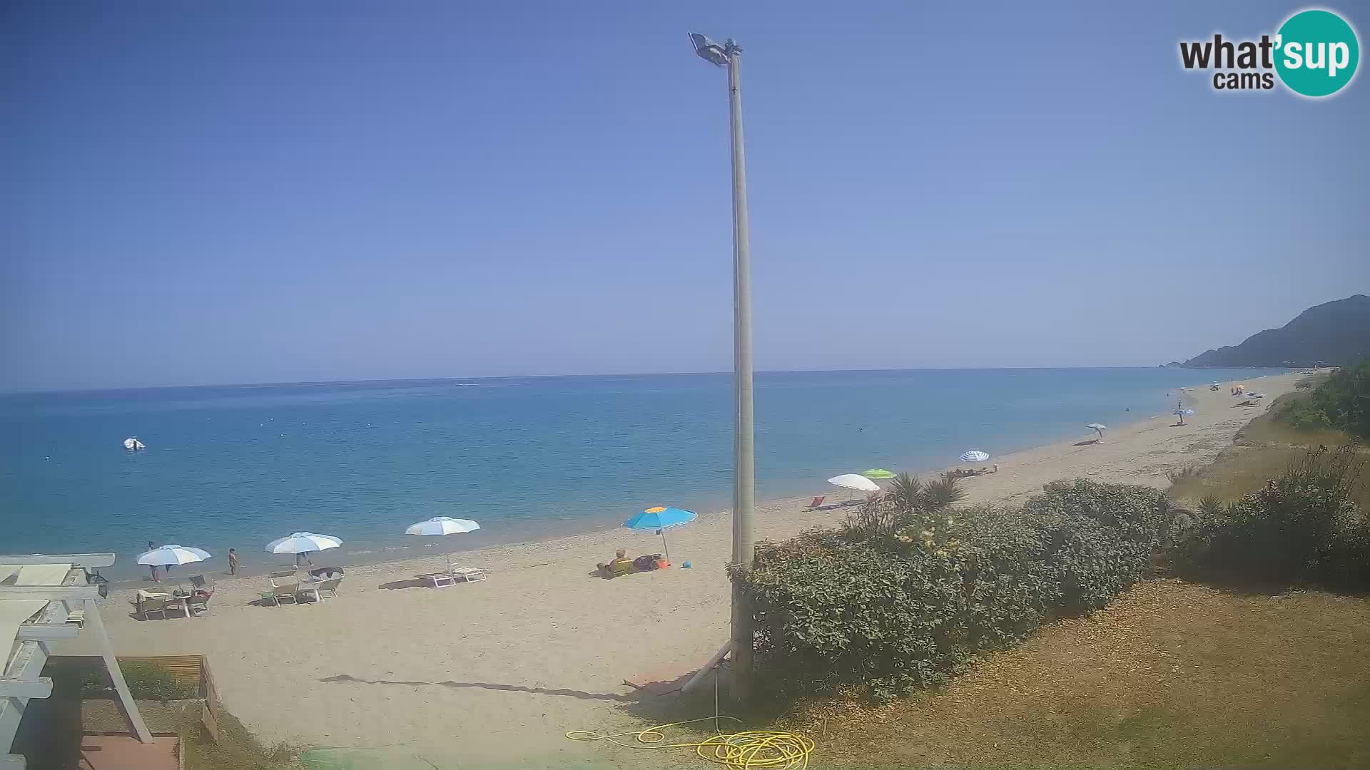 LIVE webcam Museddu beach – Ogliastra – Sardinia – Italy