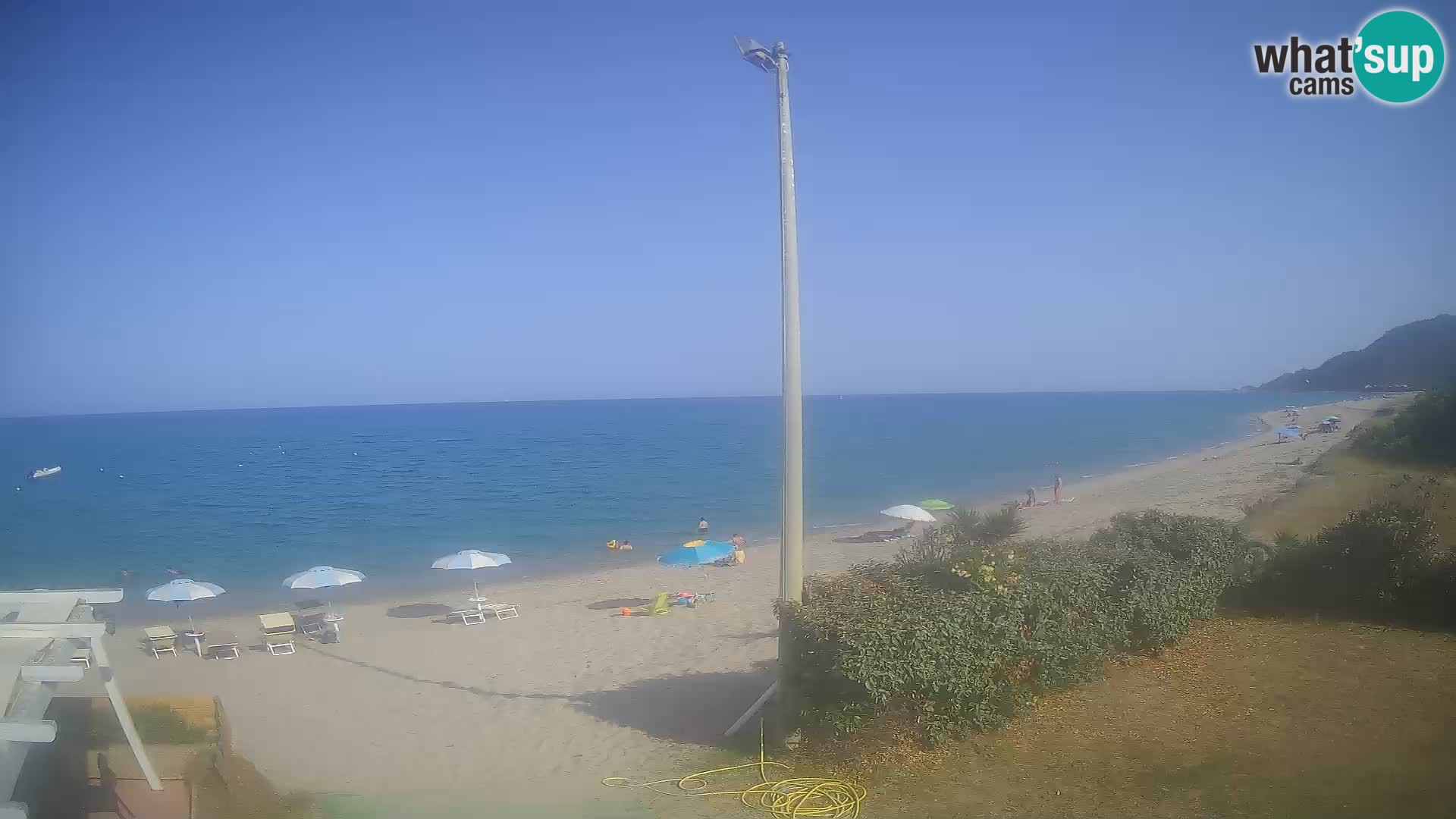 LIVE webcam Museddu beach – Ogliastra – Sardinia – Italy