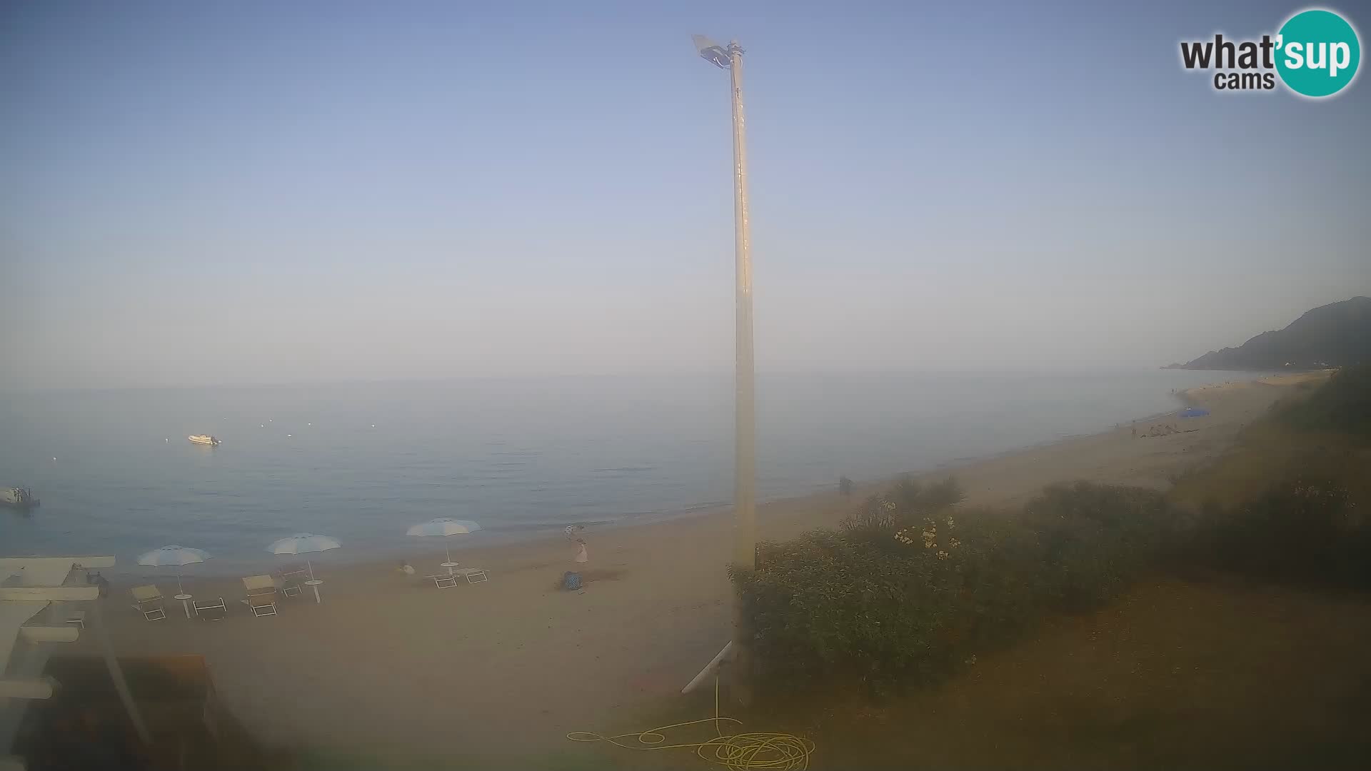 LIVE webcam Museddu beach – Ogliastra – Sardinia – Italy