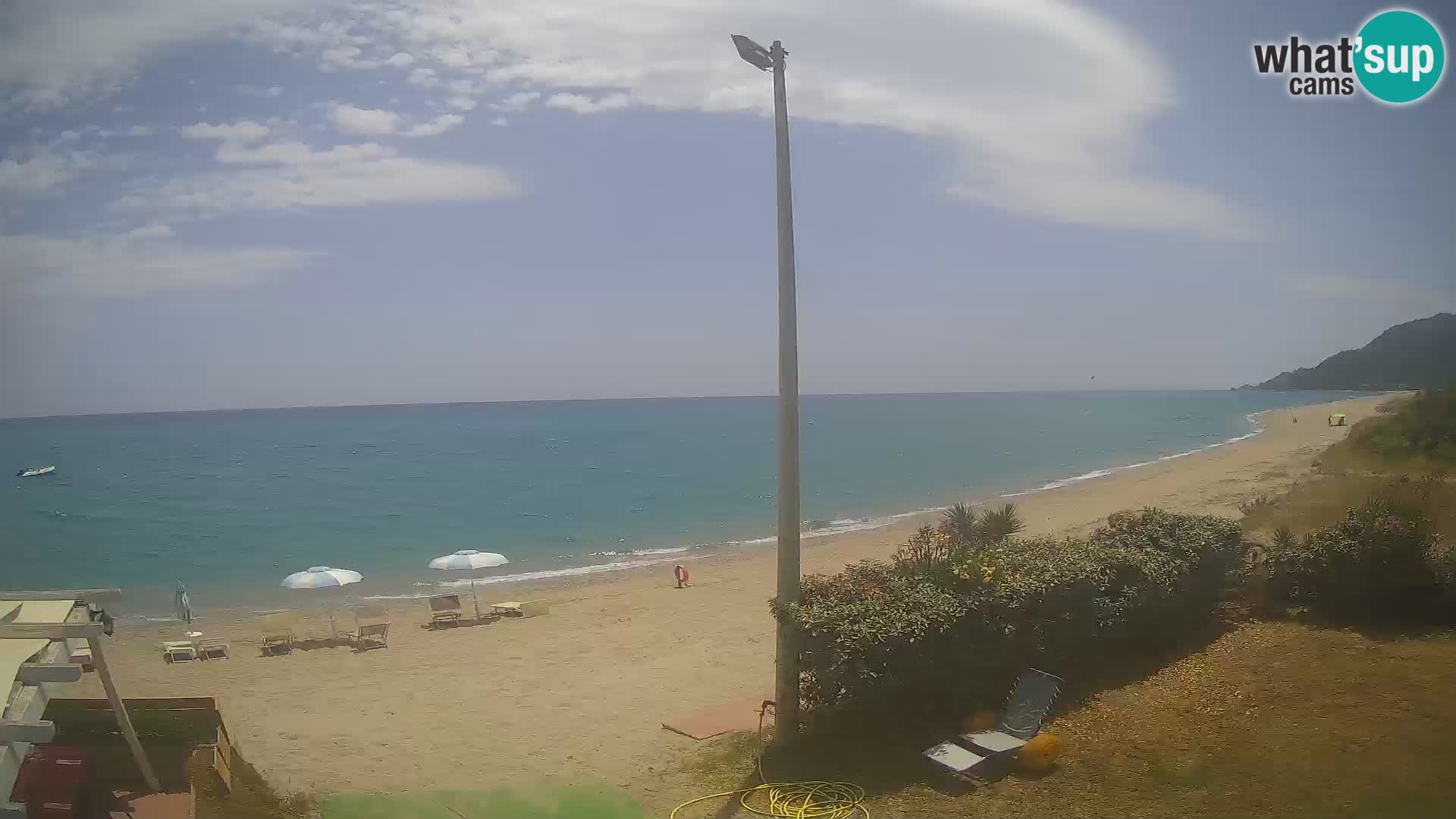 LIVE webcam Museddu beach – Ogliastra – Sardinia – Italy