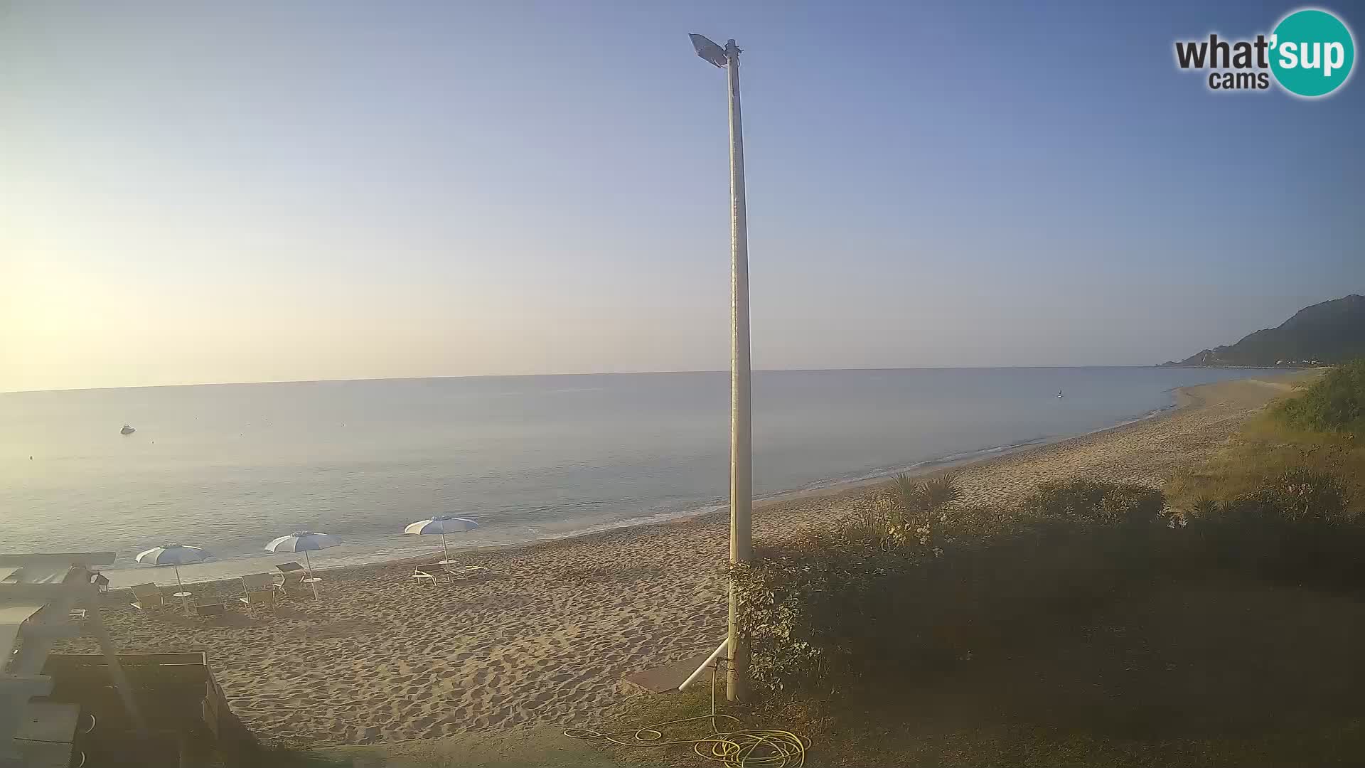 Spletna kamera plaža Museddu – Ogliastra – Sardinija – Italija