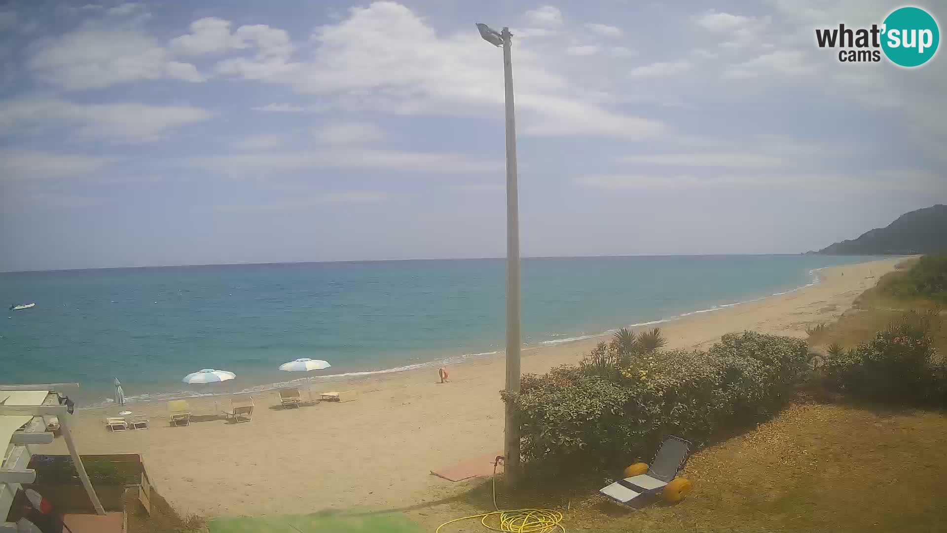 LIVE webcam spiaggia di Museddu – Ogliastra – Sardegna