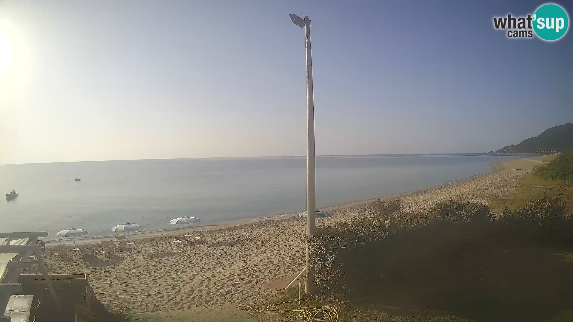 Spletna kamera plaža Museddu – Ogliastra – Sardinija – Italija