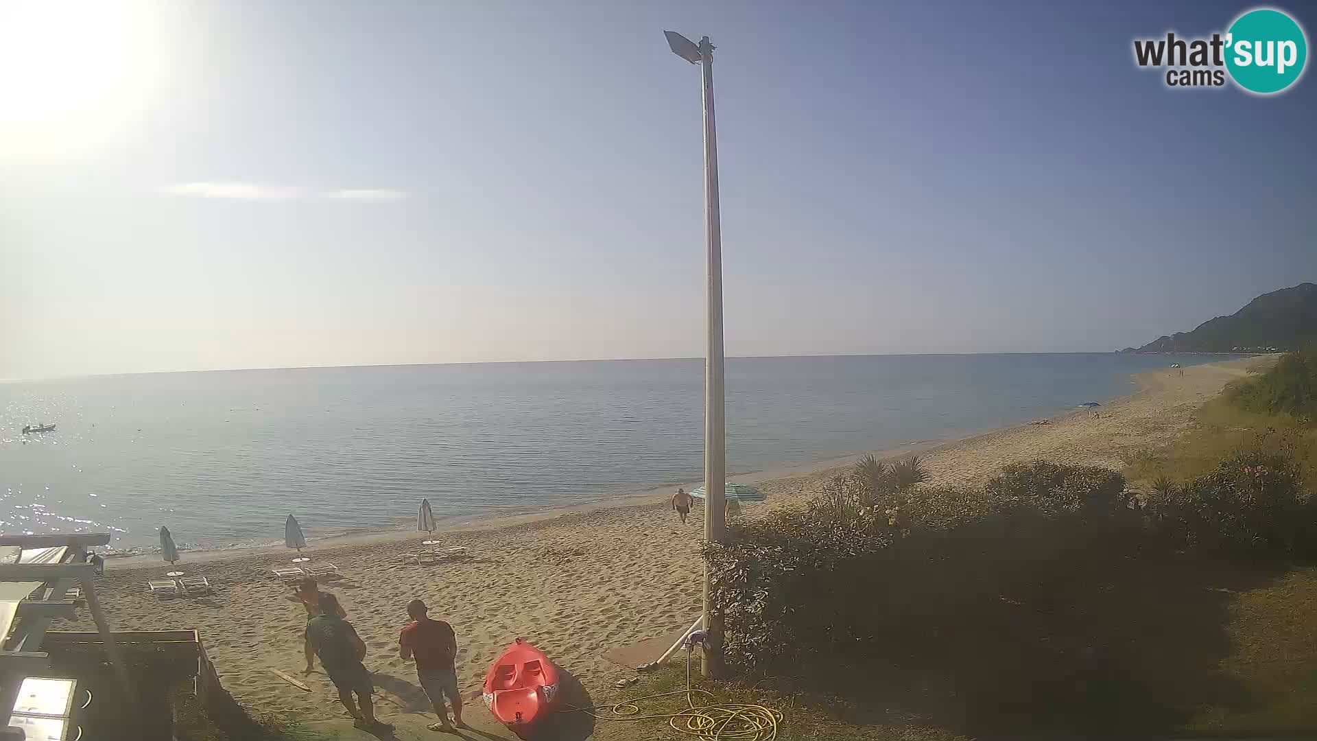 Webcam plage Museddu – Ogliastra livecam Sardaigne – Italie