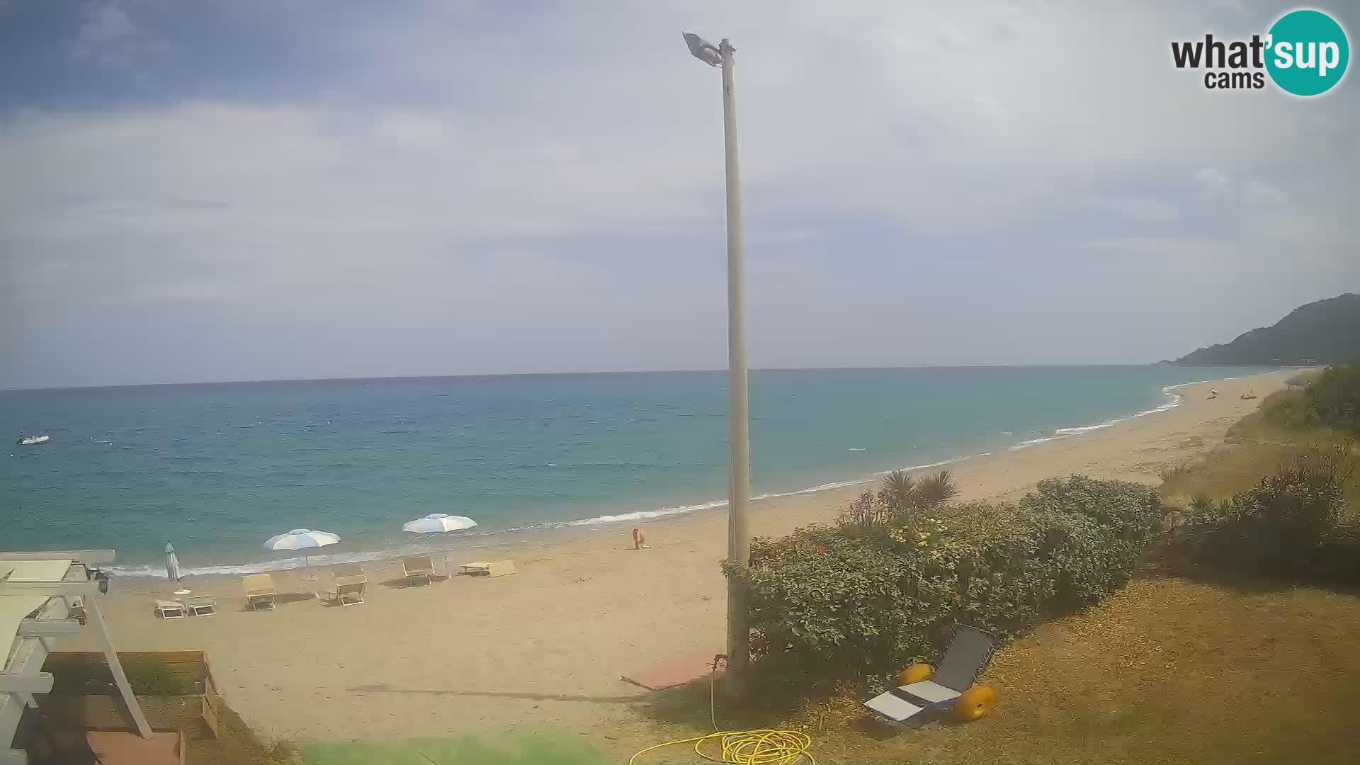 Web kamera plaža Museddu – Ogliastra – Sardinija – Italija